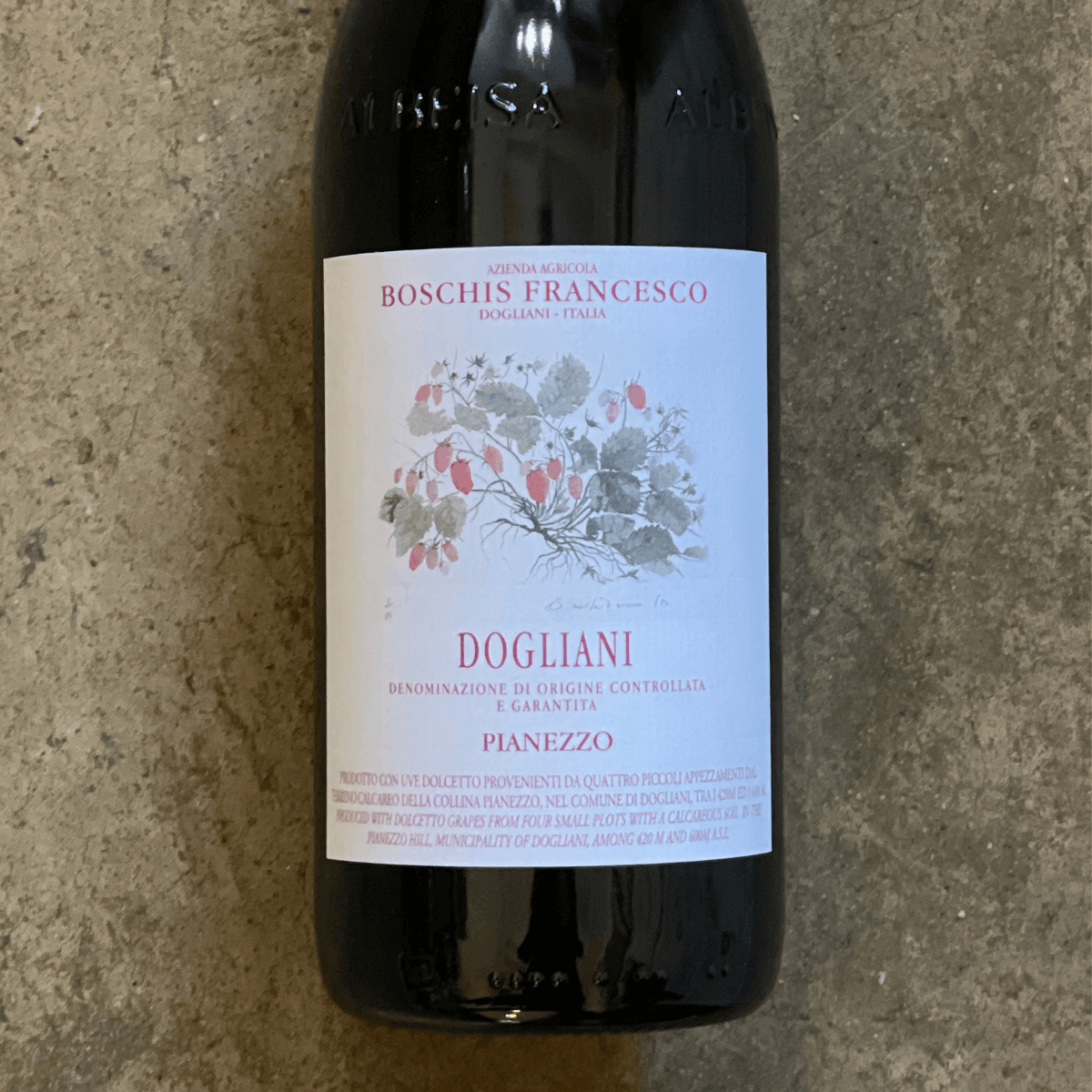 Boschis Francesco, Dogliani Pianezzo 2022, 750 mL