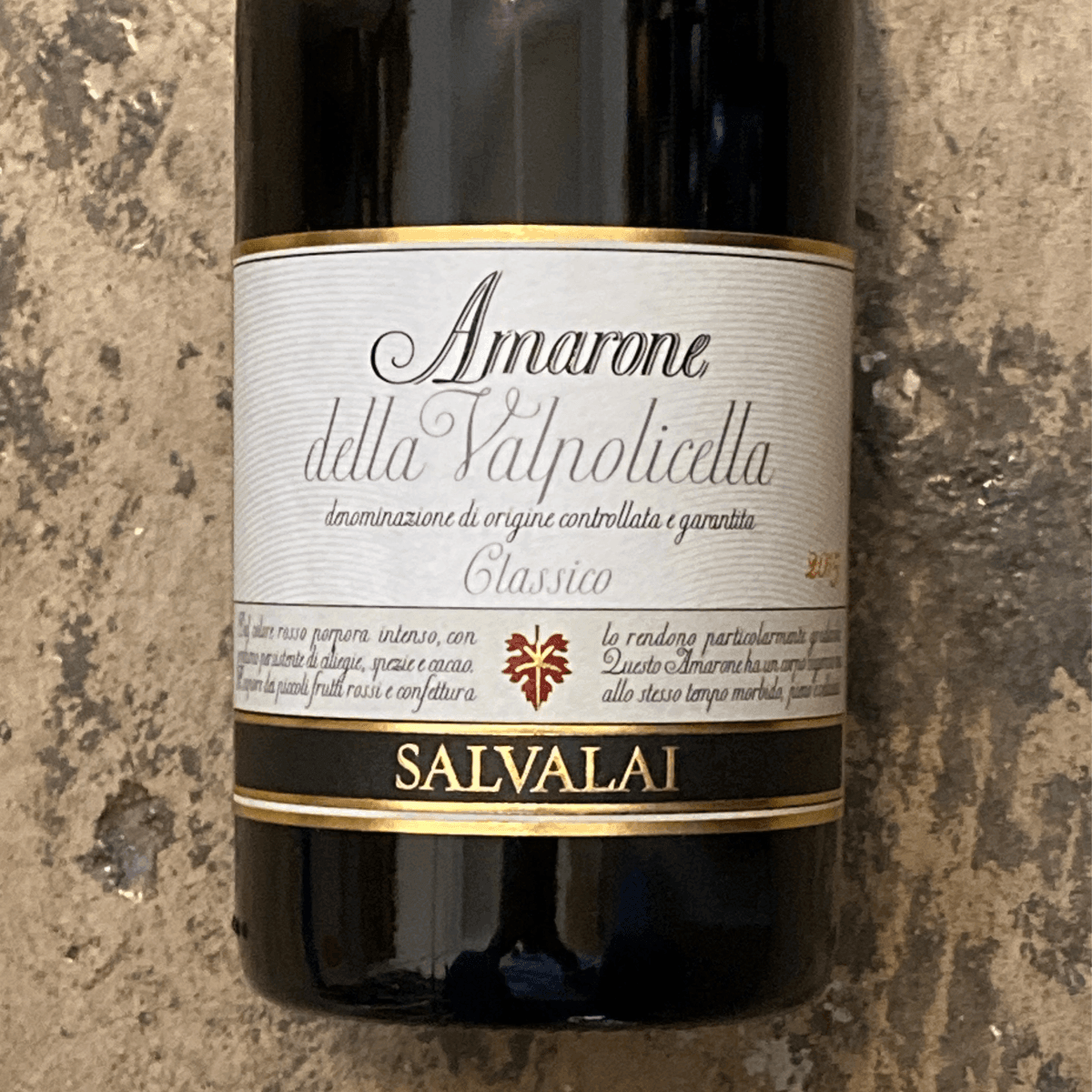 Salvalai, Amarone della Valpolicella Classico 2019, 750 mL