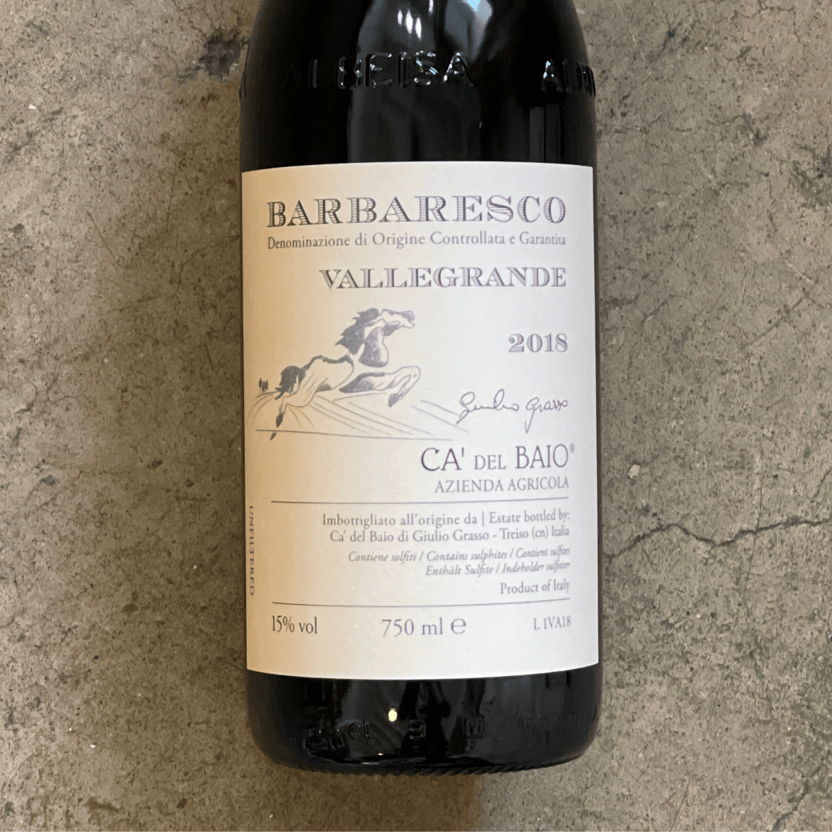 Ca' del Baio, Barbaresco Vallegrande 2023,750ml