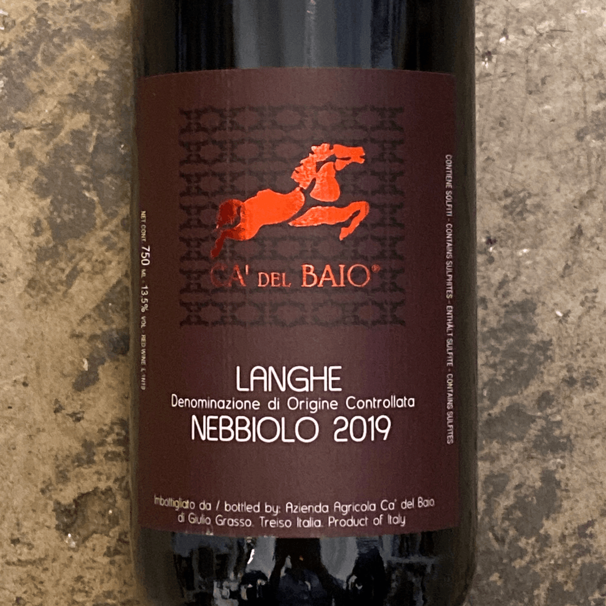 Ca' del Baio, Langhe Nebbiolo 2025, 750 mL