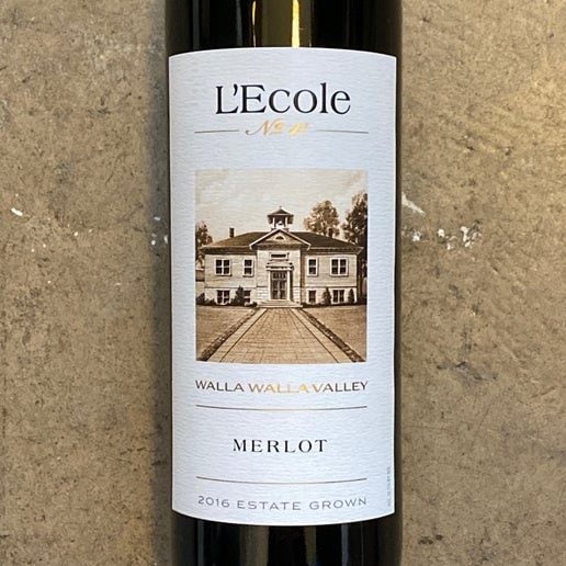 L'Ecole N° 41, Estate Merlot 2019, 750 mL
