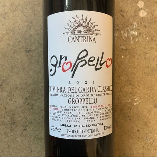 Cantrina, Groppello 2022, 750 mL