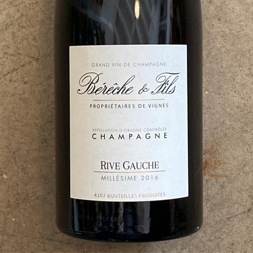 Bereche et Fils, Rive Gauche 2018, 750 mL