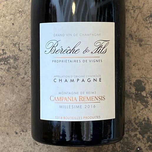 Bereche et Fils, Campania Remensis 2018, 1.5 L