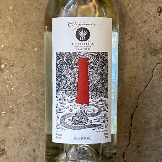 123 Tequila, Blanco Uno Tequila 375 ML