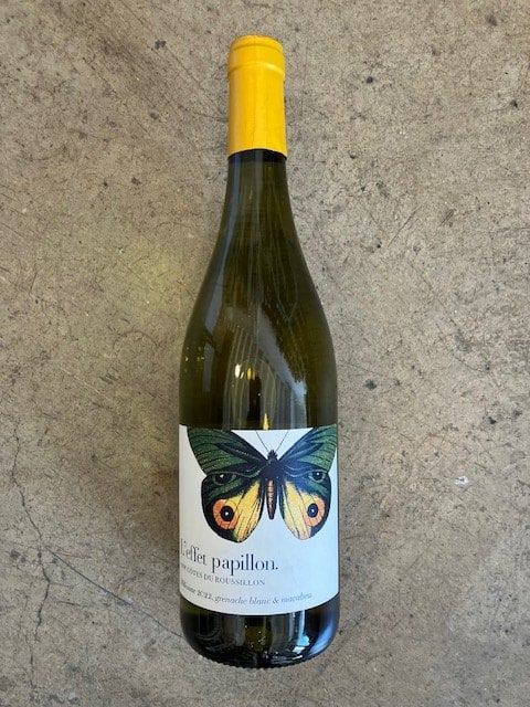 Roc des Anges, Côtes du Roussillon Blanc Effet Papillon 2021, 750 mL