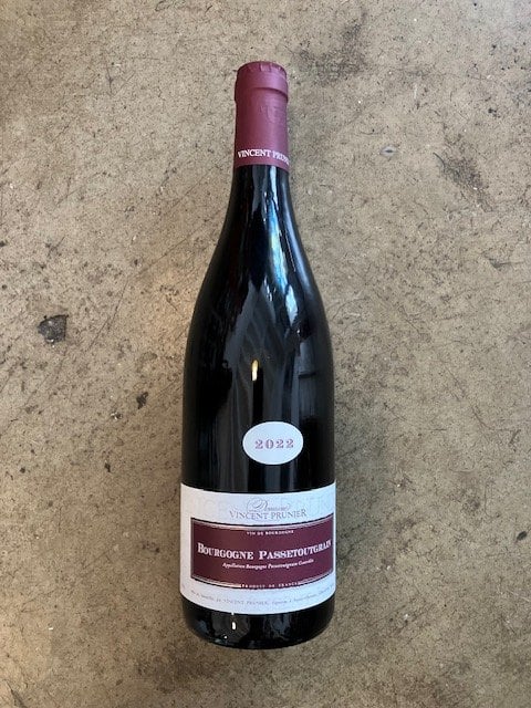 Vincent Prunier  Bourgogne Passetoutgrain 2022