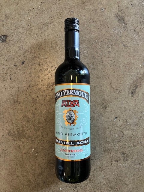 Manuel Acha Aixa Basque Red Vermouth