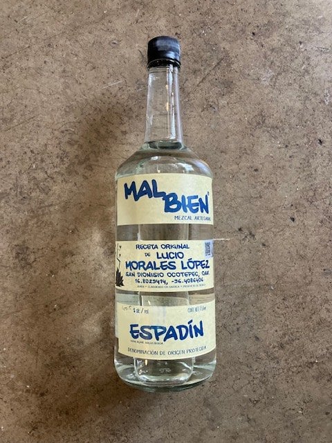 Mal Bien Espadin Mezcal 1 Liter