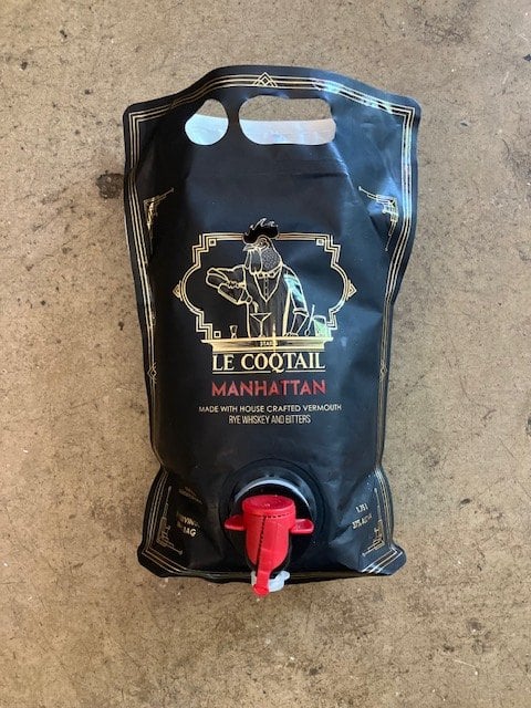 Le Coqtail Manhattan 1.75 L Bag