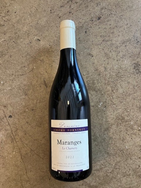 Jerome Fornerot Maranges Rouge Le Chamery 2022