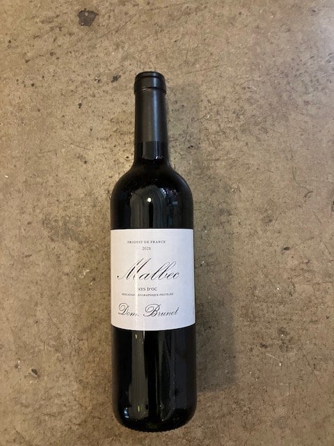Dom Brunet Malbec Pays D'oc 2021