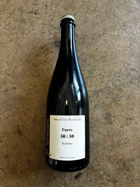 Julie et Toby Bainbridge Cuvee 50:50 VDF