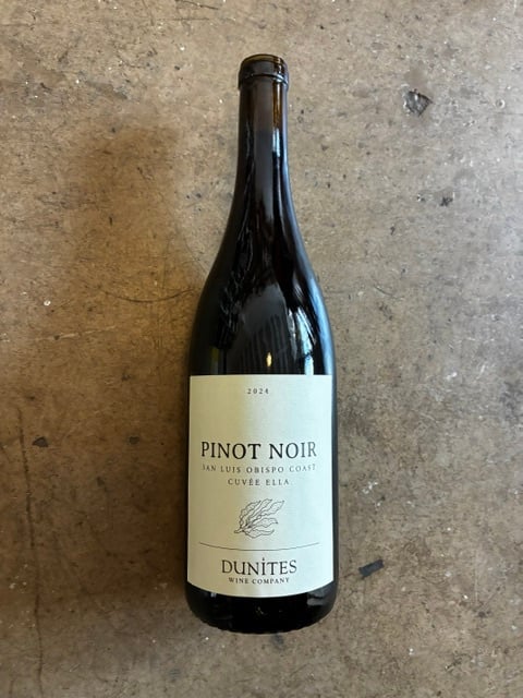Dunites Cuvee Ella San Luis Obispo Pinot Noir 2024