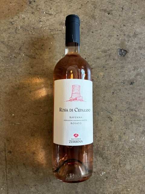 Fattoria Zerbina Rosa di Ceparano Ravenna Rosato 2025