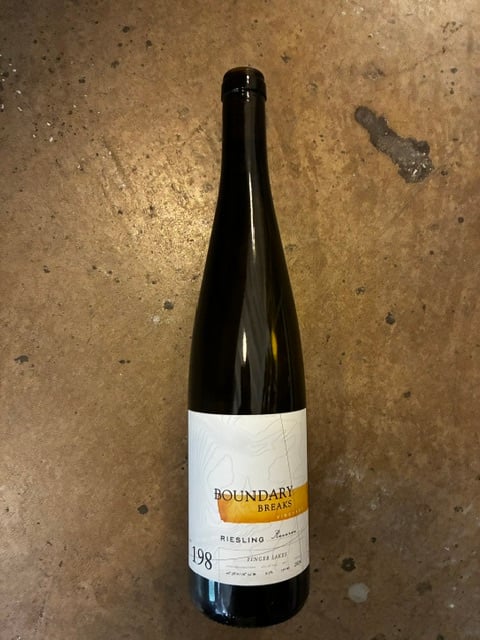 Boundary Breaks Riesling Reserve No 198 Estate Grown