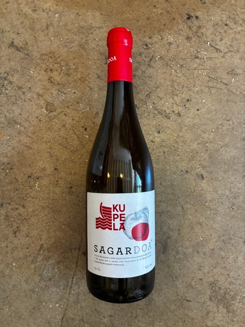 Kupela Sagardoa Dry Basque Cider 750 ml