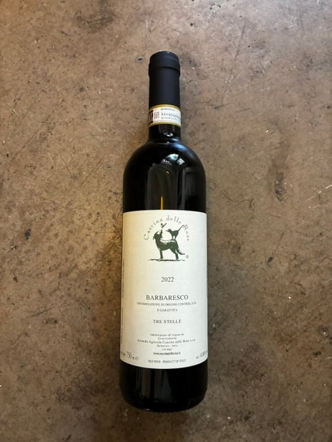 Cascina delle Rose Barbaresco Tre Stelle 2022