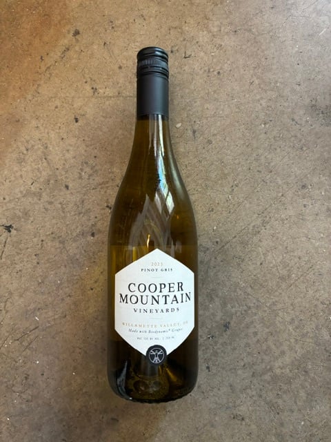 Cooper Mountain Pinot Gris 2023