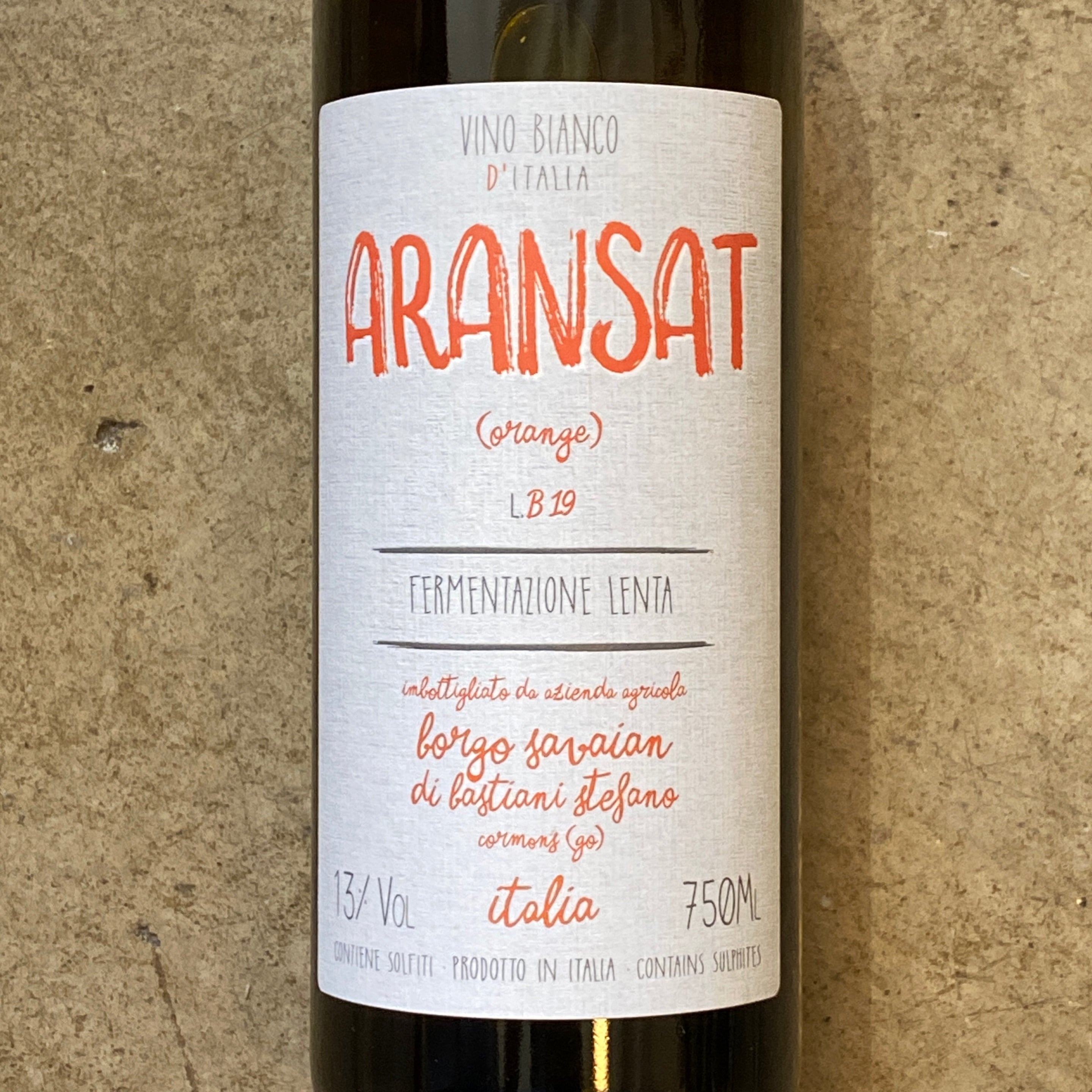 Borgo Savaian di Bastiani Stefano, Aransat 2019, 750mL