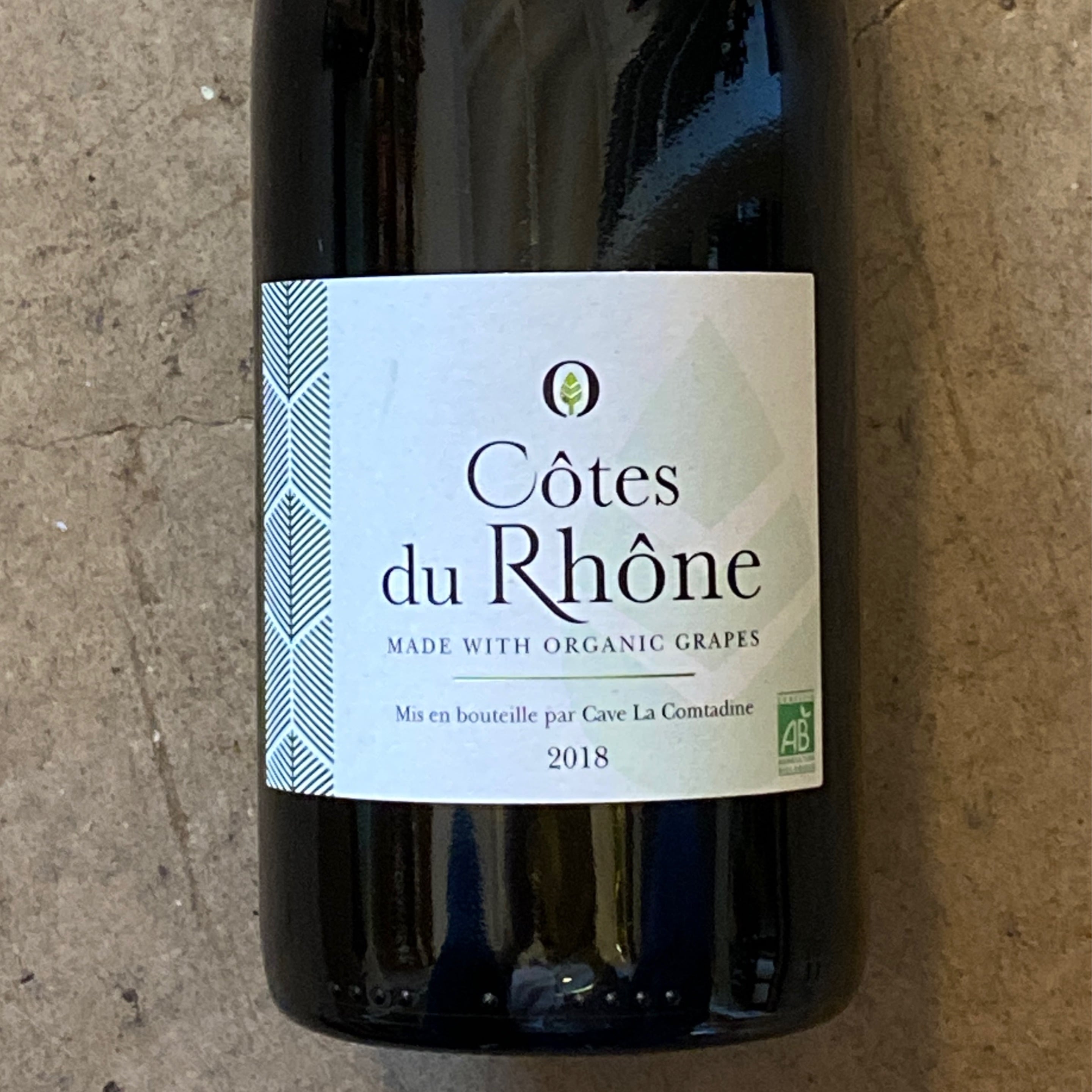 Cave La Comtadine, Côtes-du-Rhône 2018, 750mL