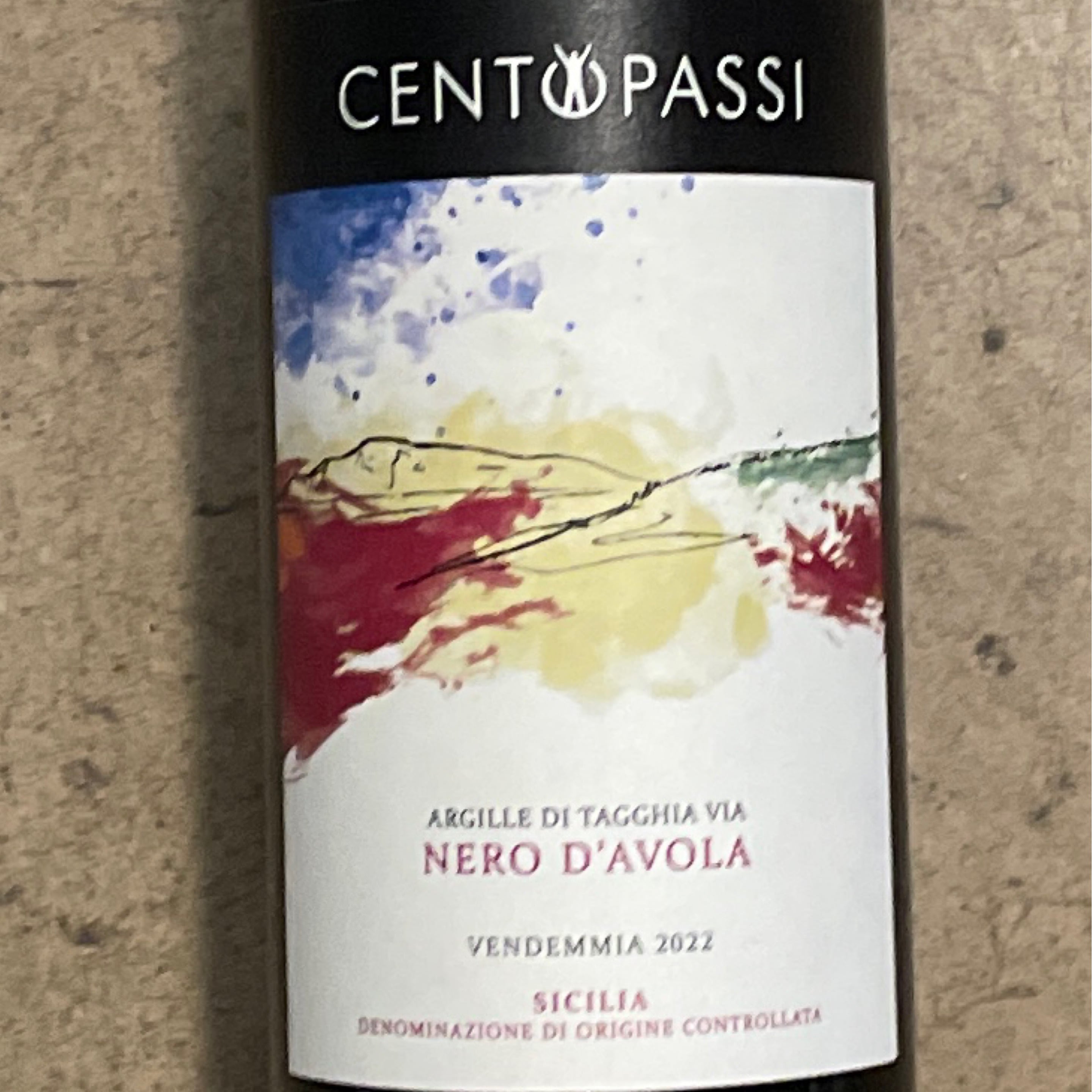Centopassi, Nero d'Avola 2023, 750 mL