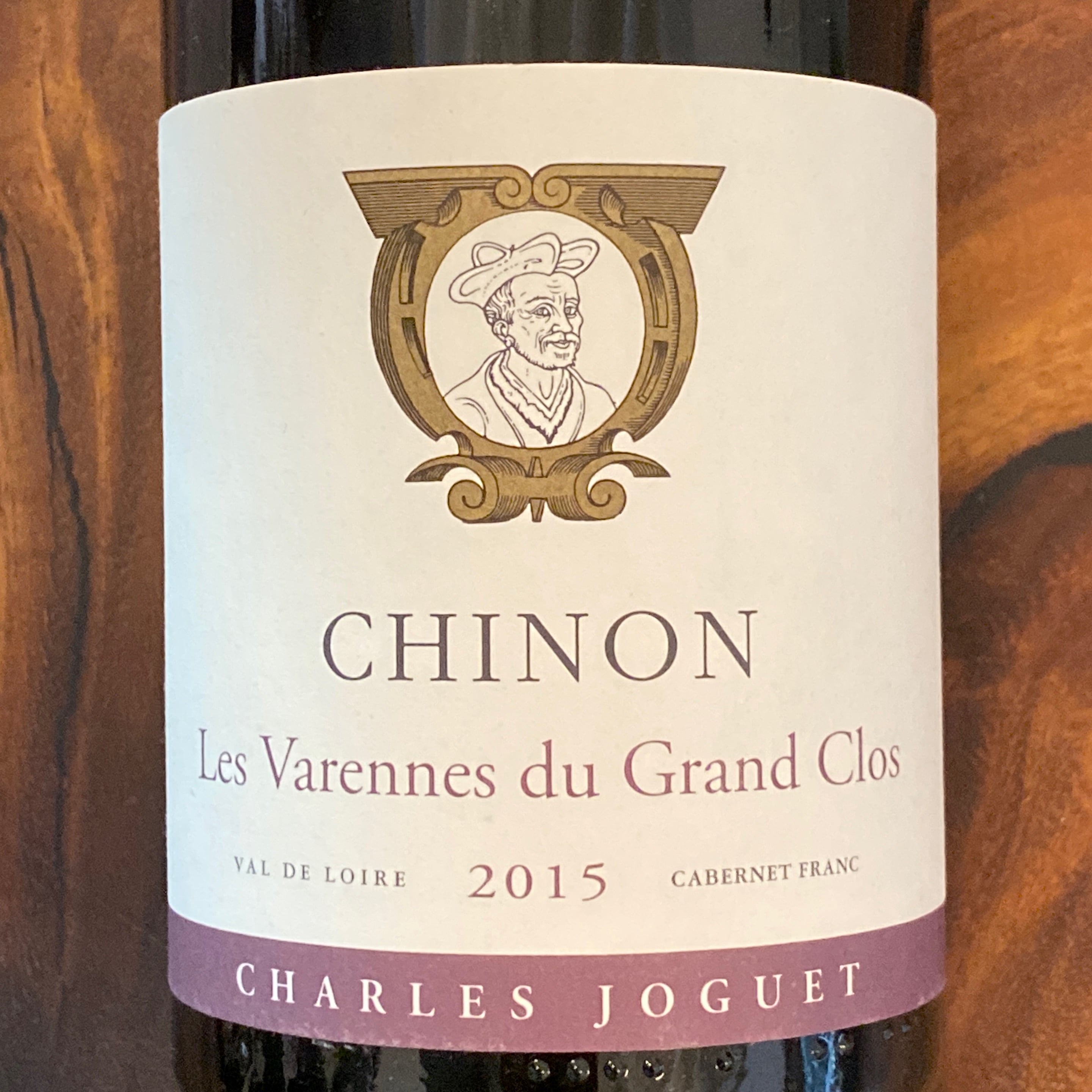 Charles Joguet, Chinon Les Varennes du Grand Clos 2015, 750mL