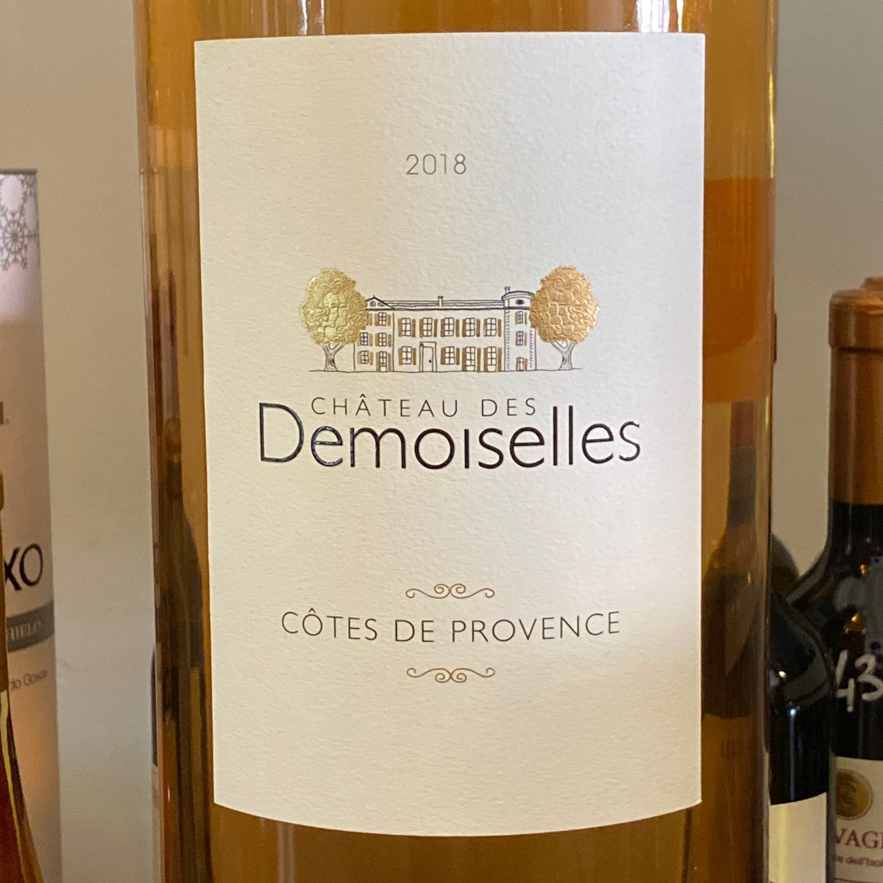 Château des Demoiselles, Côtes de Provence Rosé 2018, 1.5L