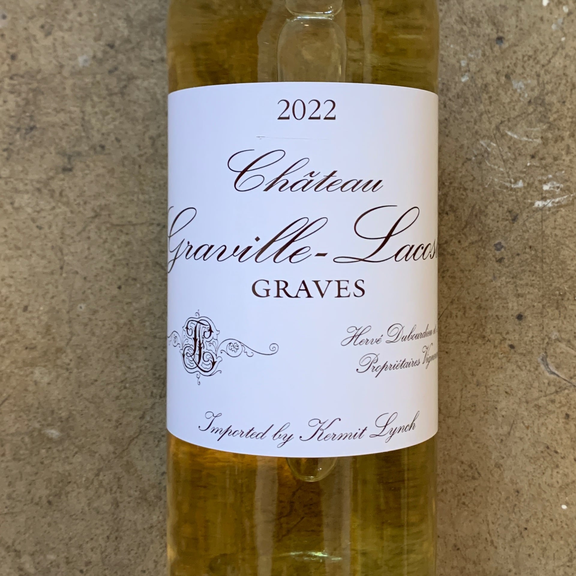 Château Graville-Lacoste, Graves Blanc 2022, 750 mL