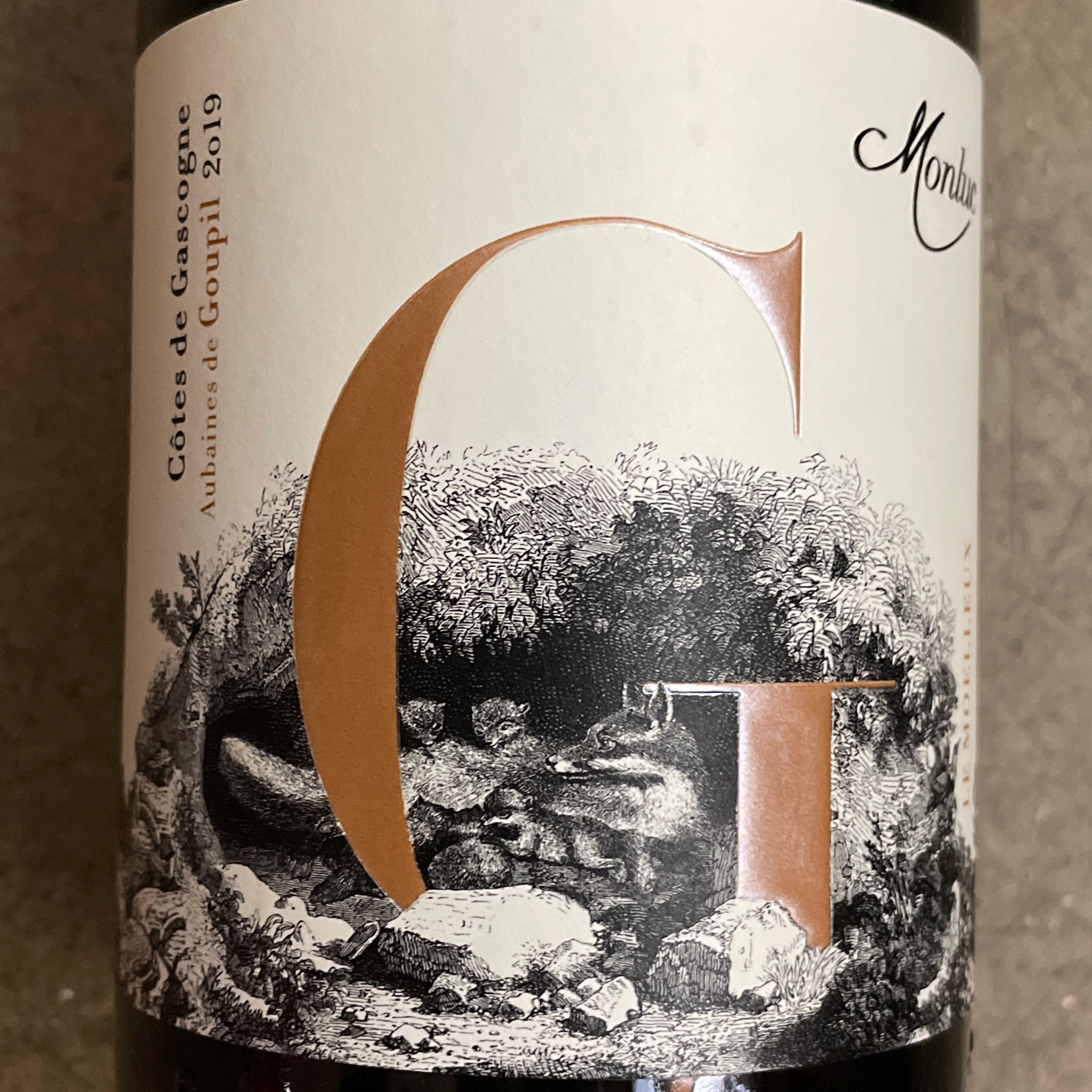 Château Monluc, Aubaines de Goupil le Moelleux 2019, 750 mL
