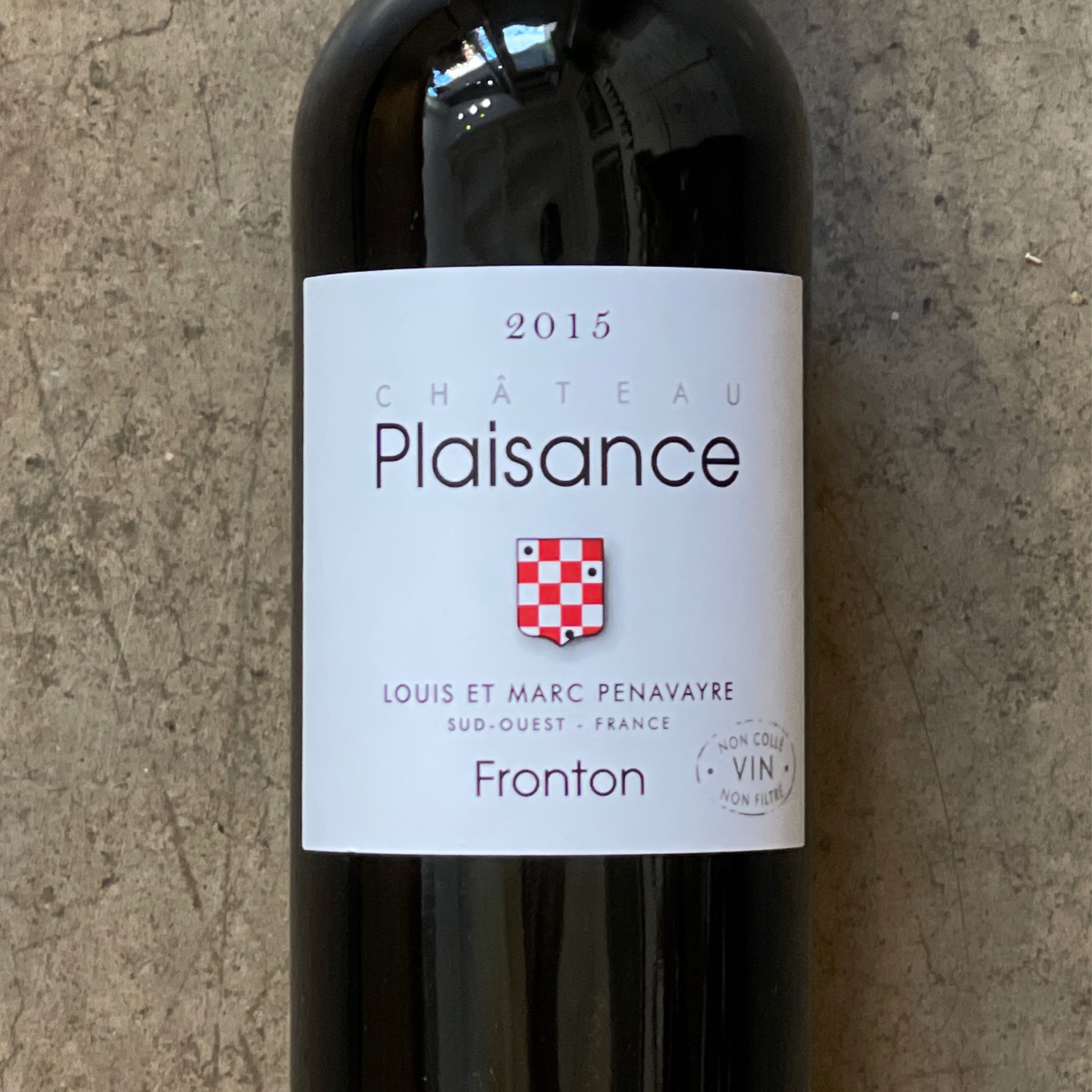 Château Plaisance, Fronton 2015, 750mL