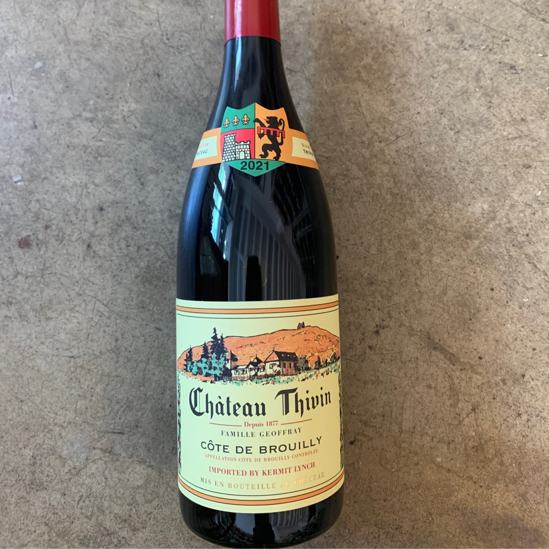 Château Thivin, Côte de Brouilly 2021, 750 mL