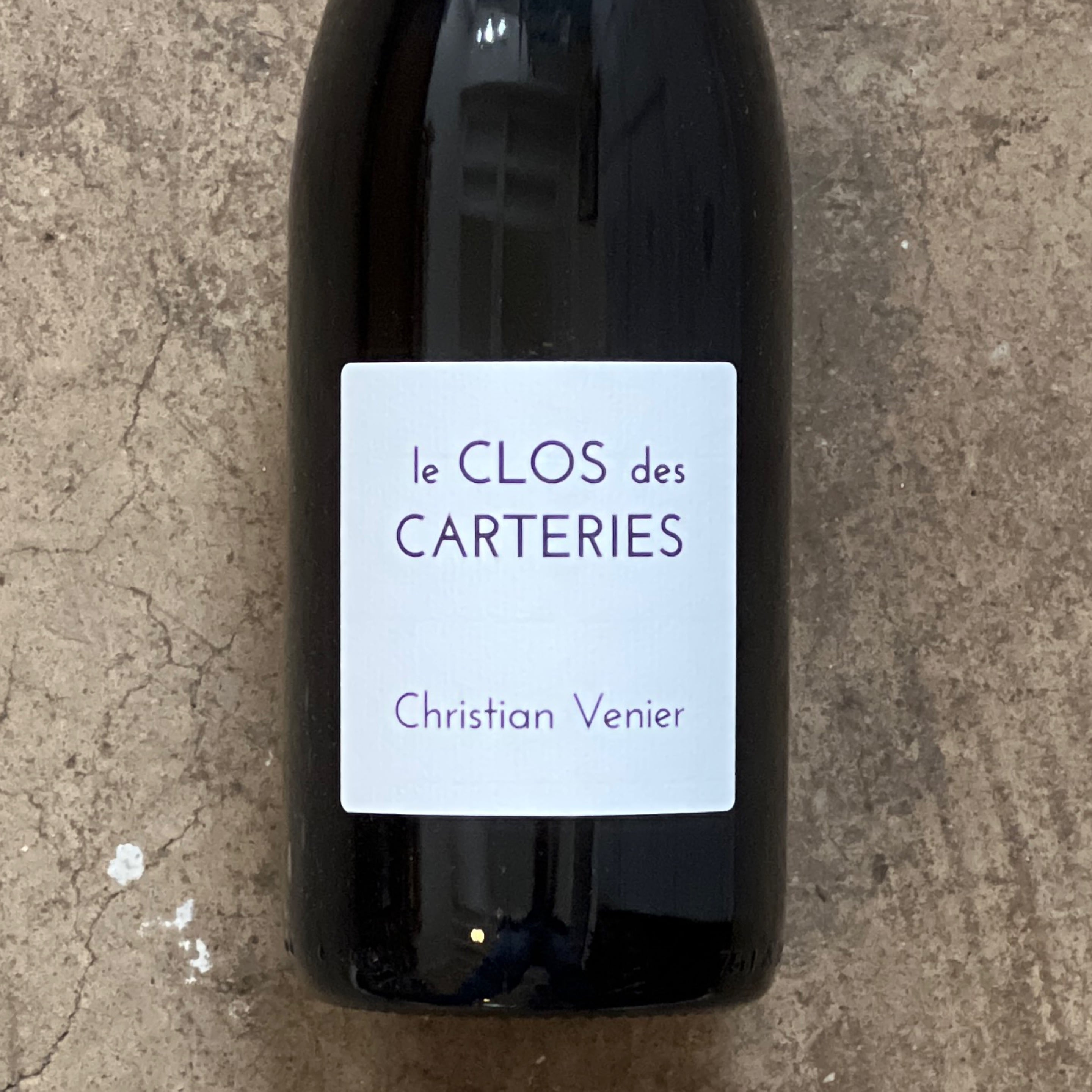 Christian Venier, Cheverny Rouge Le Clos de Carteries 2020, 750mL