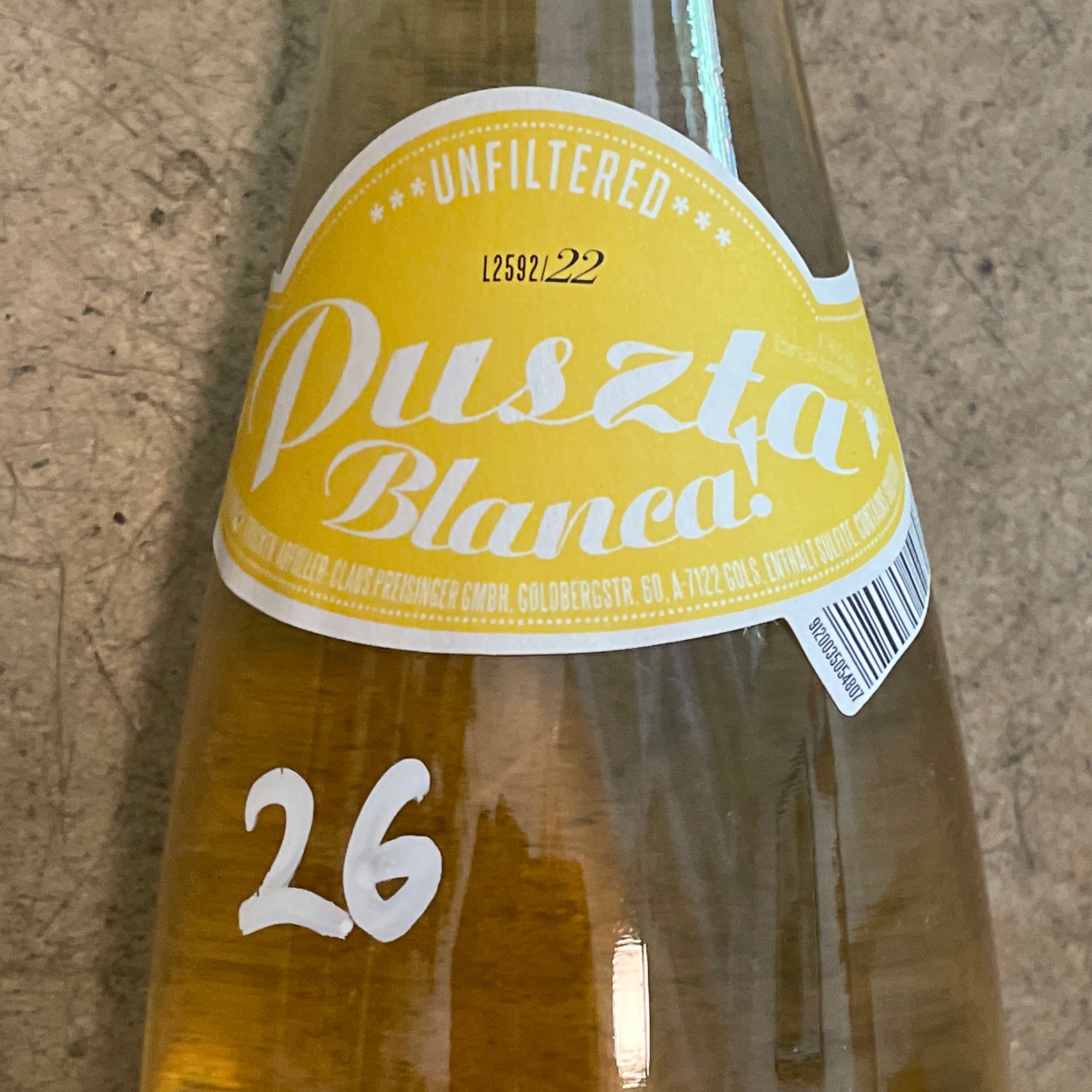 Claus Preisinger, Puszta Blanca! 2023, 750 mL