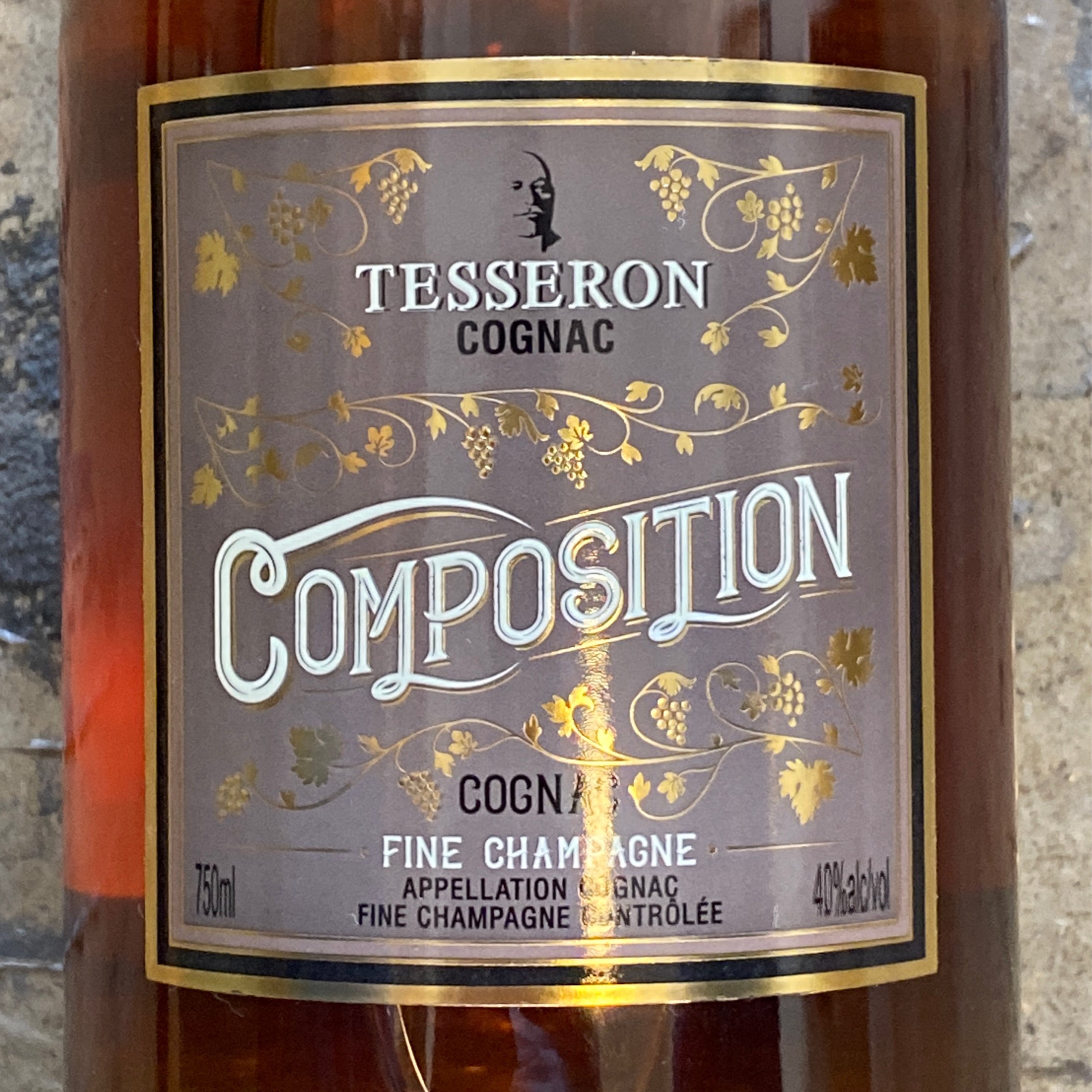 Cognac Tesseron, Composition 750mL