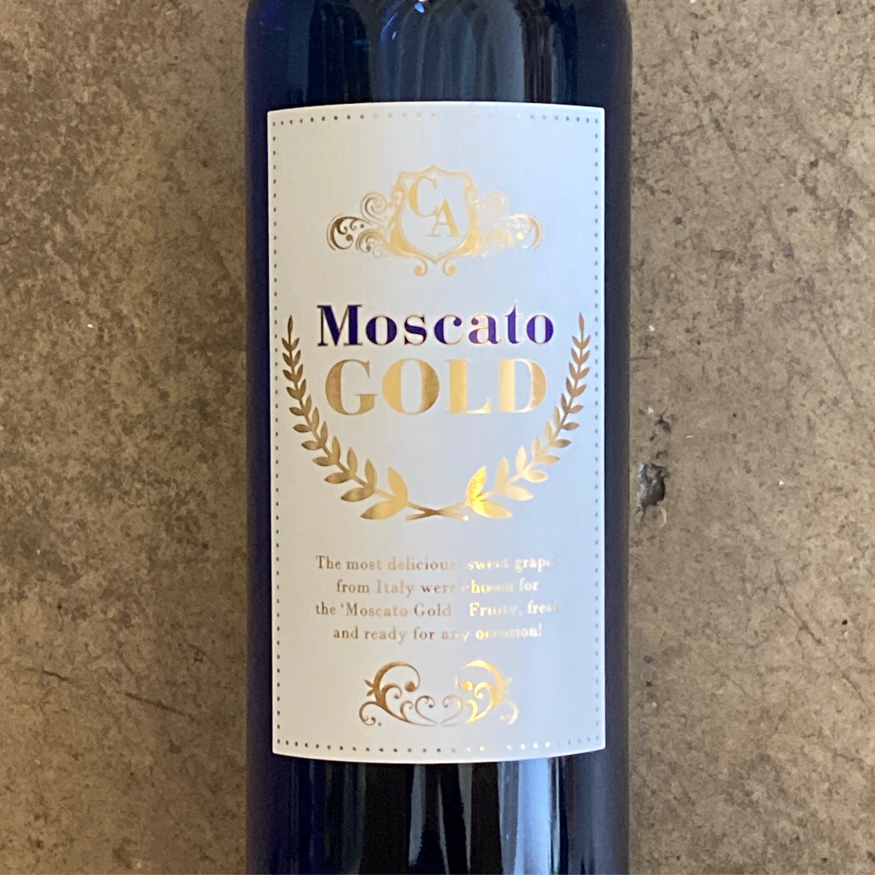 Contessa Annalisa, Emilia Moscato Gold NV, 750mL