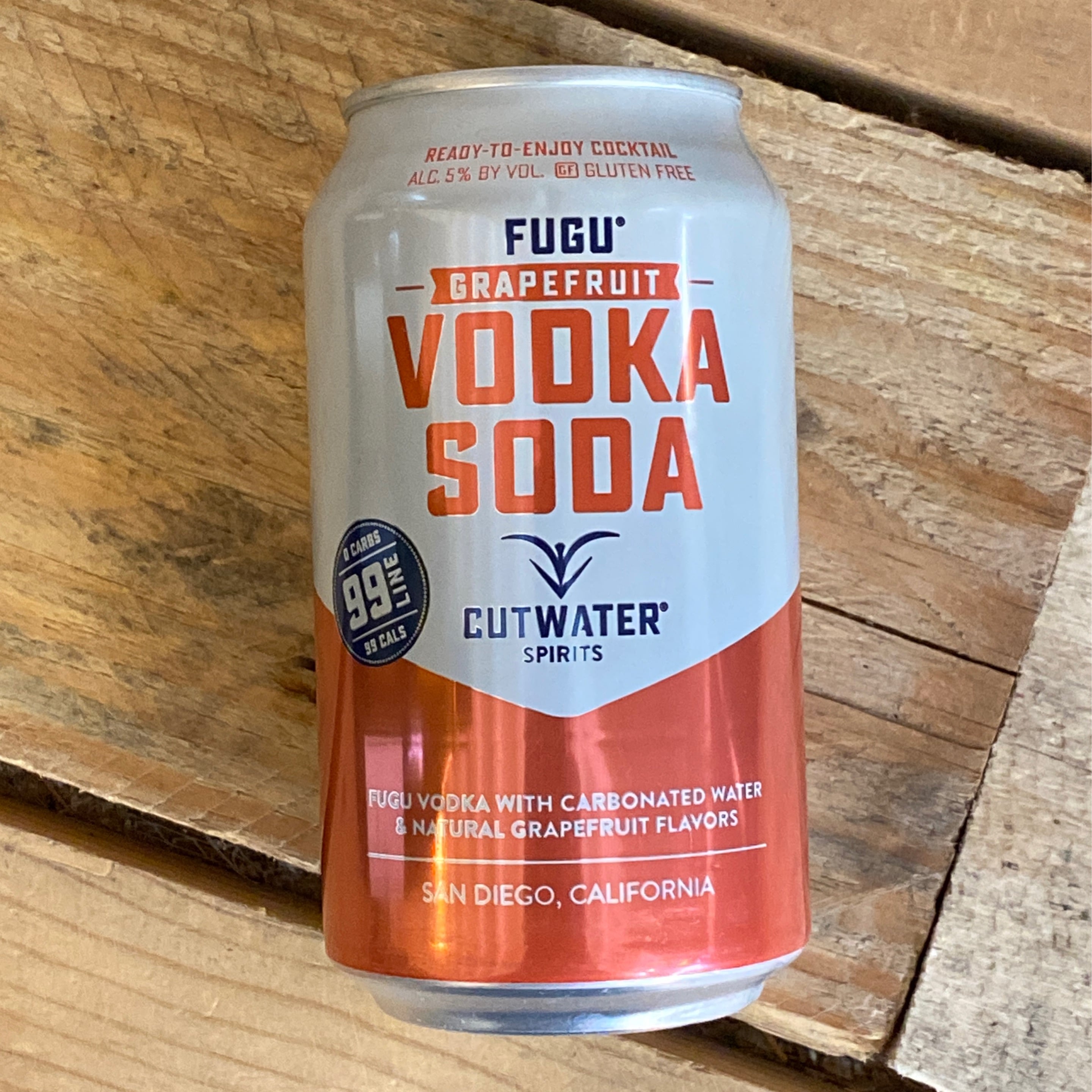 Cutwater Spirits, Grapefruit Vodka Soda 355mL Can