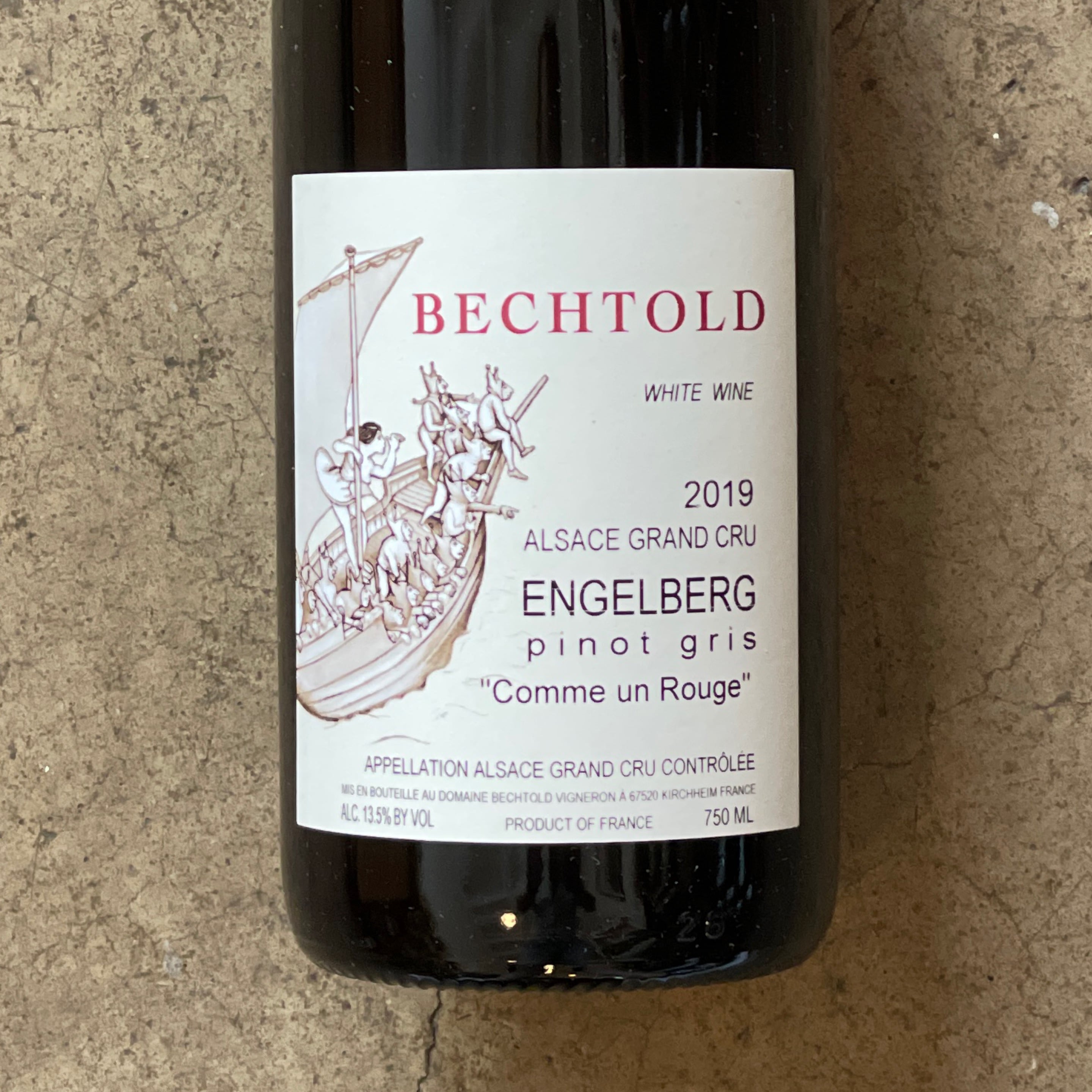 Domaine Bechtold, Pinot Gris Grand Cru Engelberg "Comme un Rouge" 2019, 750mL