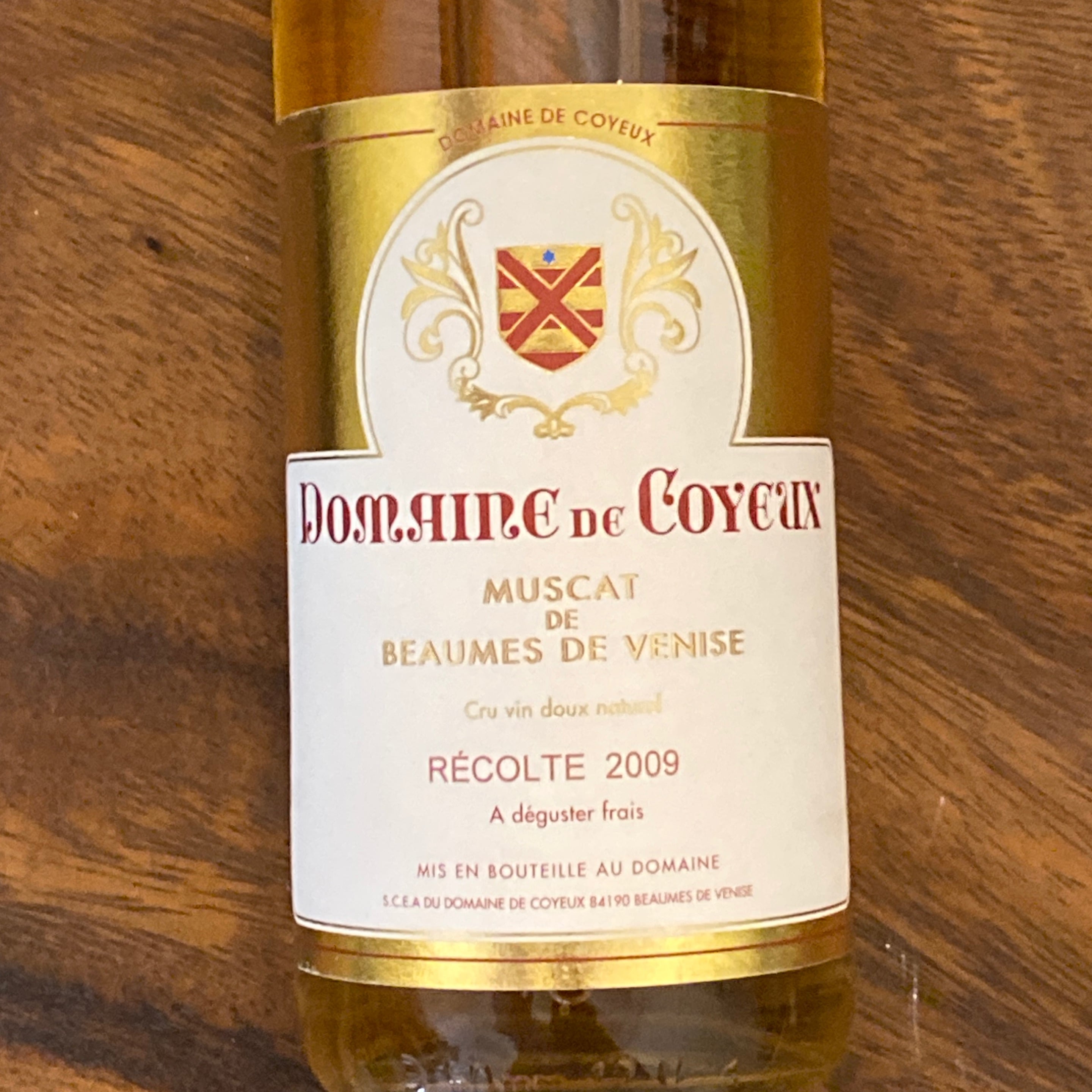 Domaine de Coyeux, Muscat de Beaumes-de-Venise 2009, 375mL