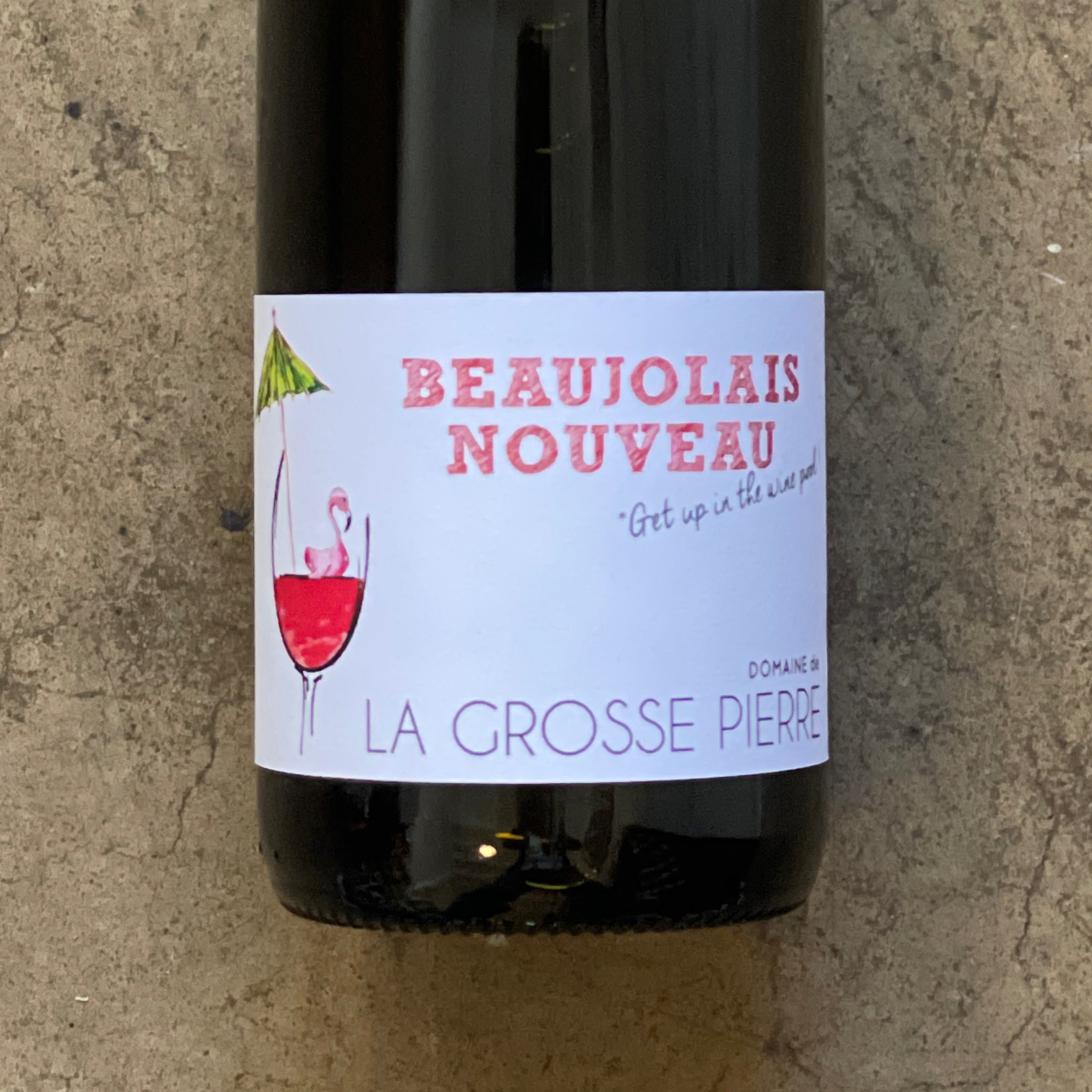 Domaine de la Grosse Pierre, Beaujolais Nouveau 2021, 750mL