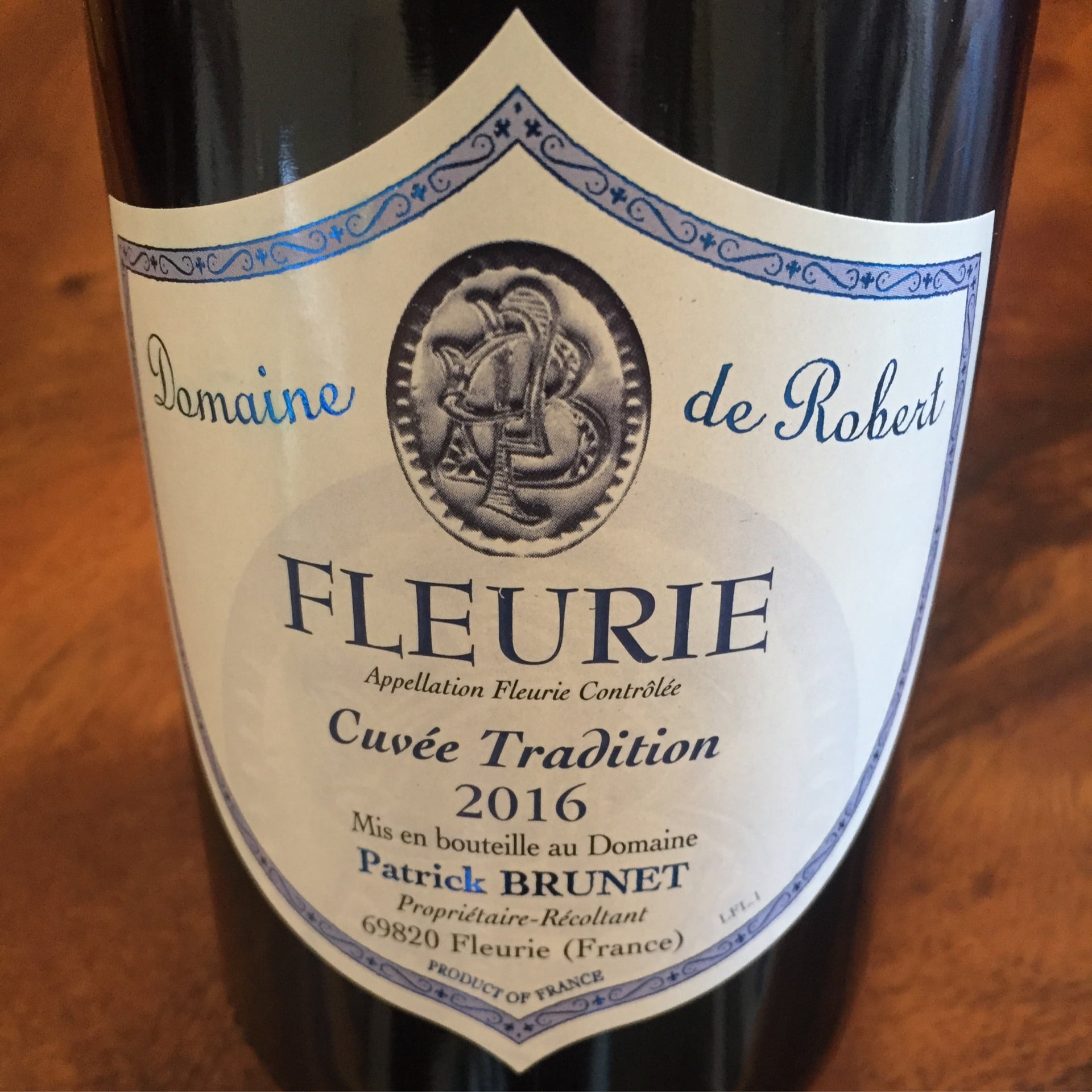 Domaine de Robert, Fleurie Cuvée Tradition 2017, 750ml