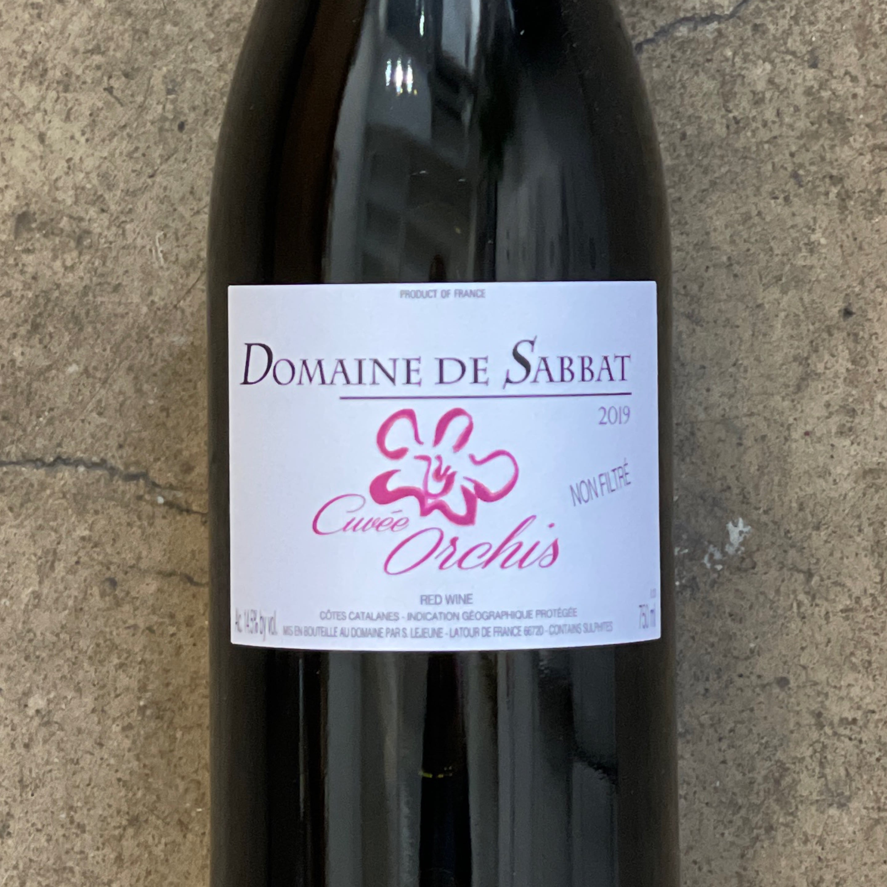Domaine de Sabbat, Cuvée Orchis 2019, 750mL