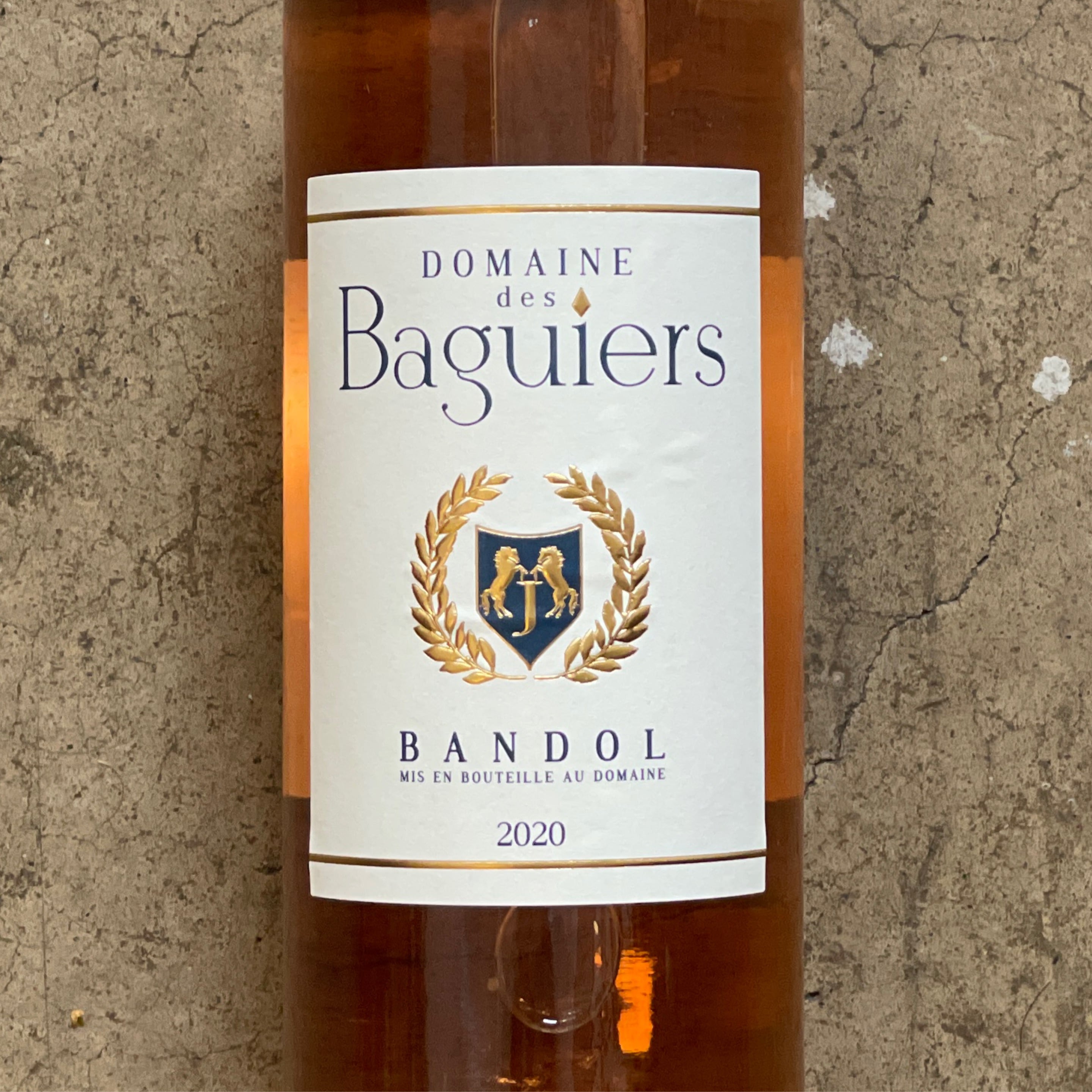 Domaine des Baguiers, Bandol Rosé 2020, 750mL
