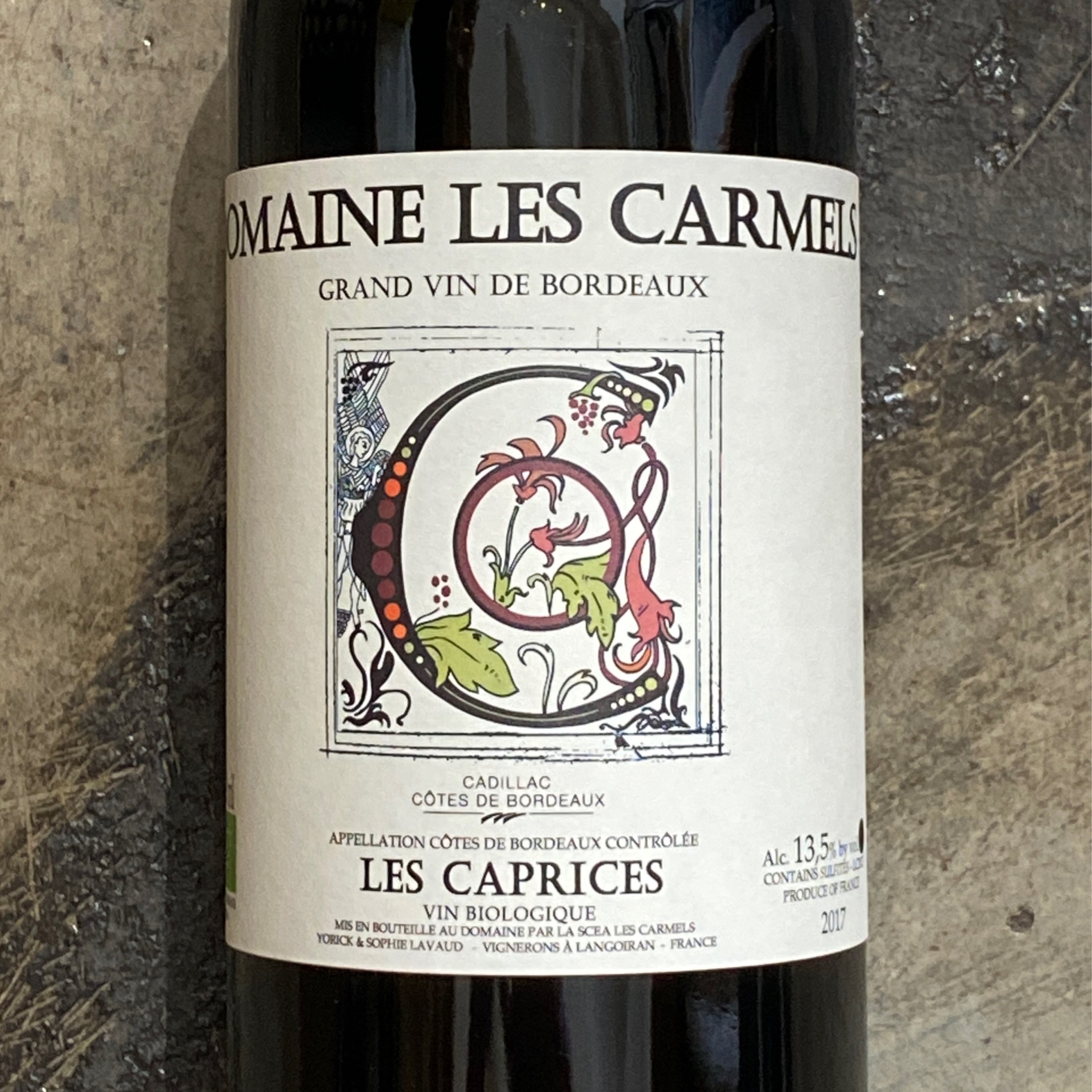 Domaine Les Carmels, Les Caprices 2017, 750mL