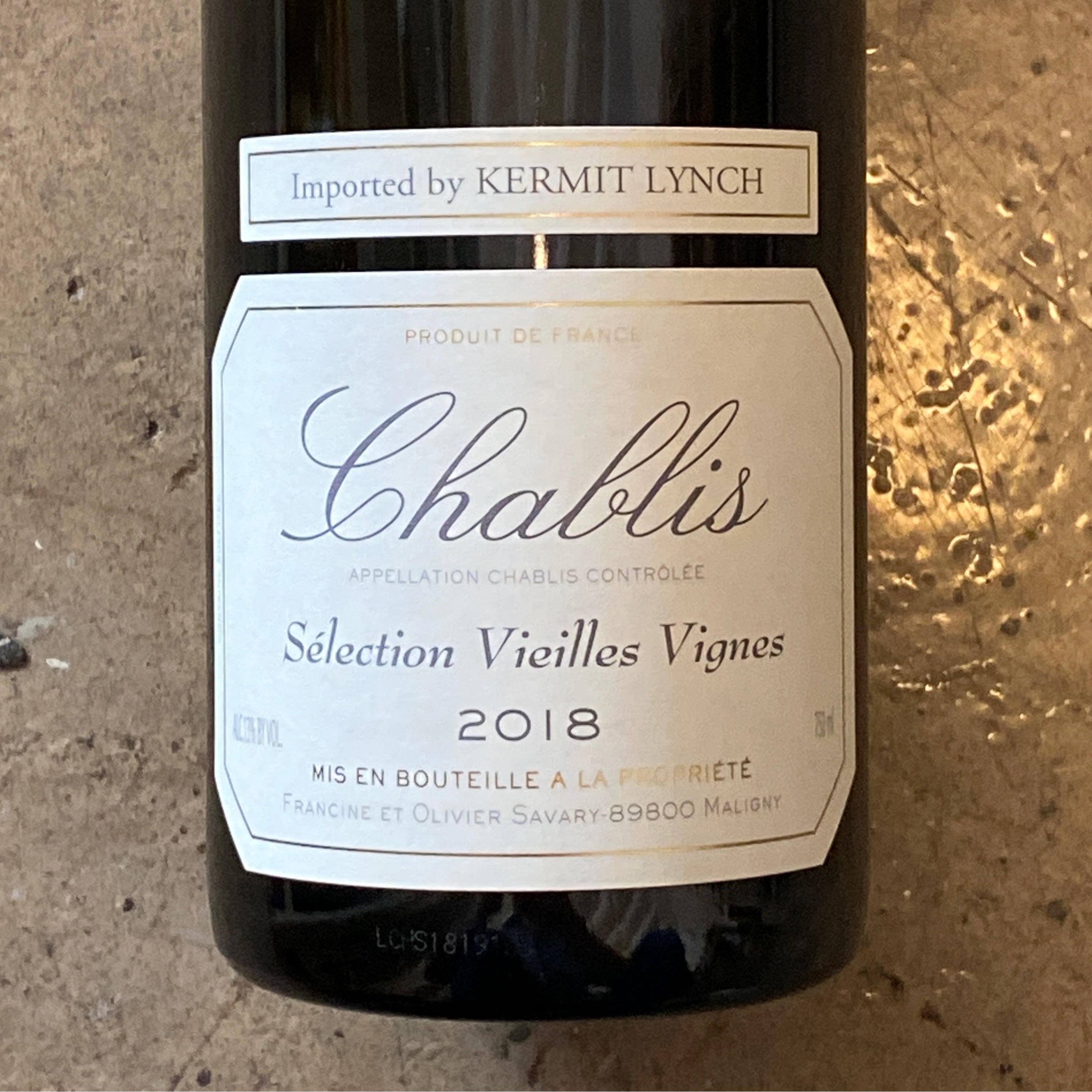 Domaine Savary, Chablis Vieilles Vignes 2017, 750mL