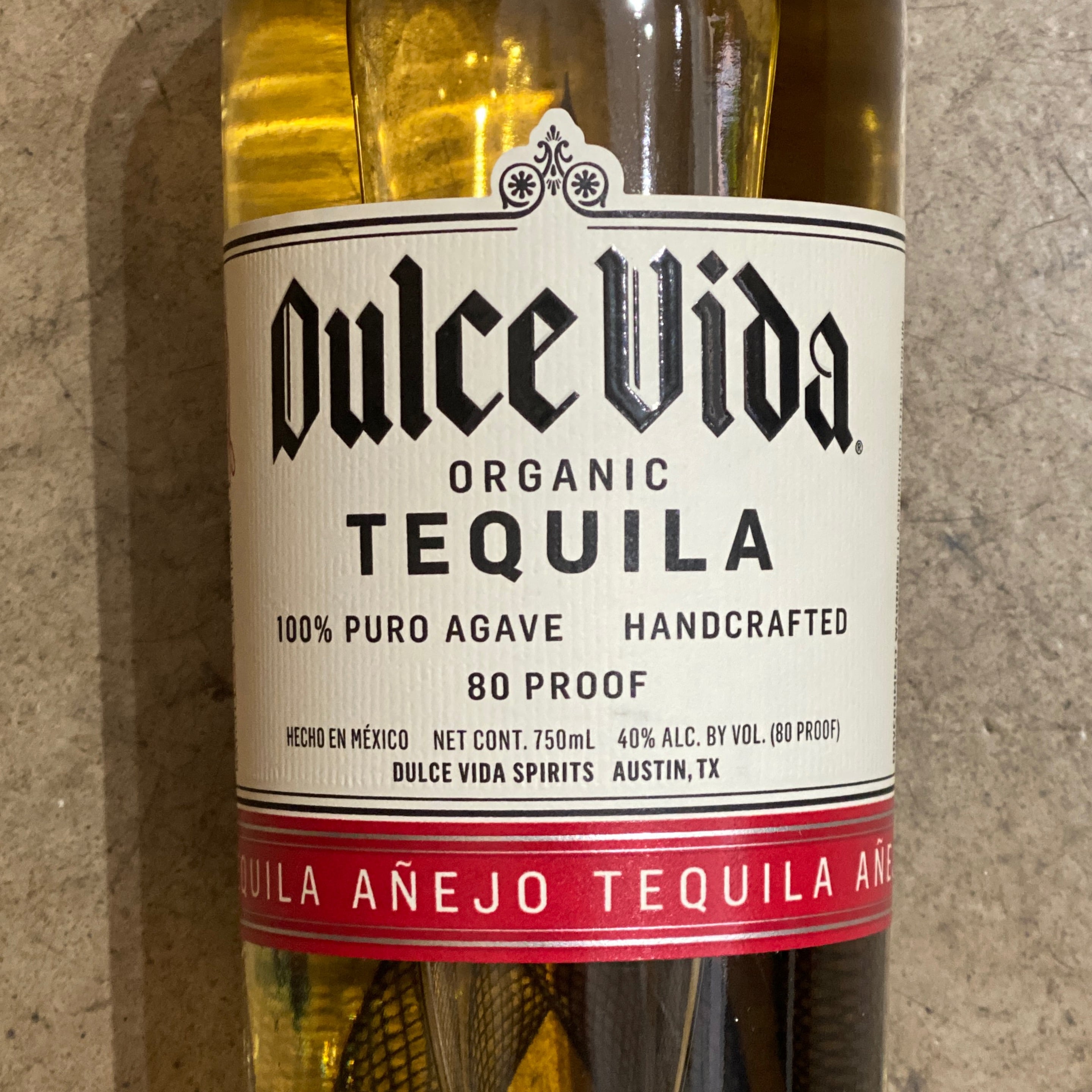 Dulce Vida, Añejo Tequila 750mL