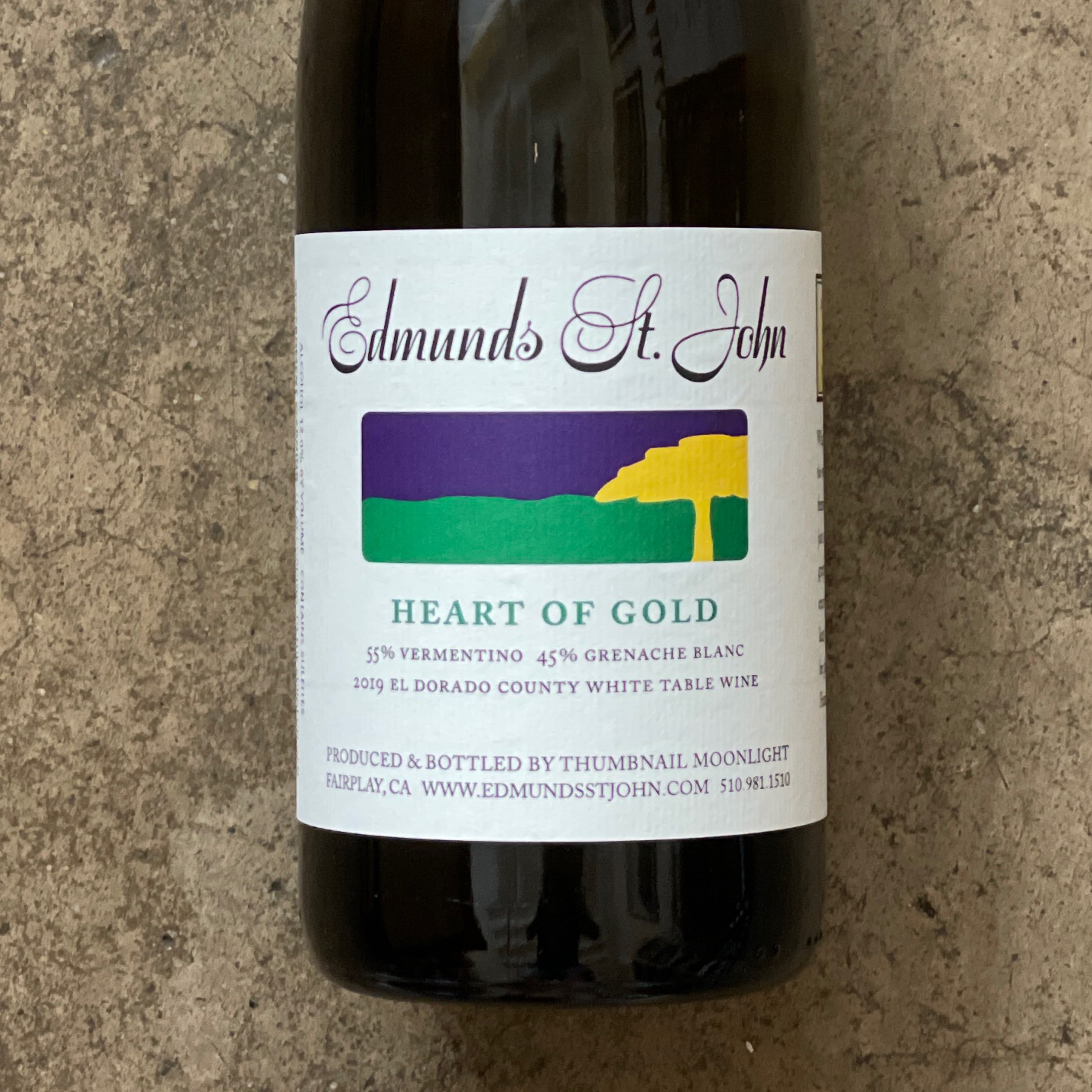 Edmunds St. John, Heart of Gold 2019, 750mL