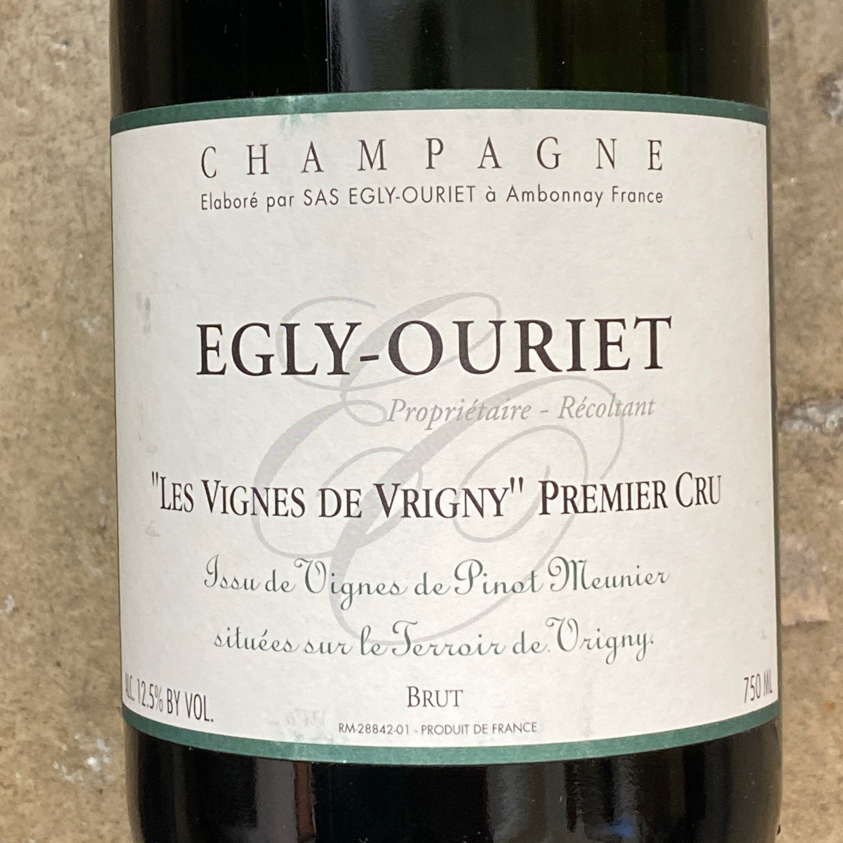 Egly-Ouriet, "Les Vignes de Vrigny" Premier Cru NV, 750mL