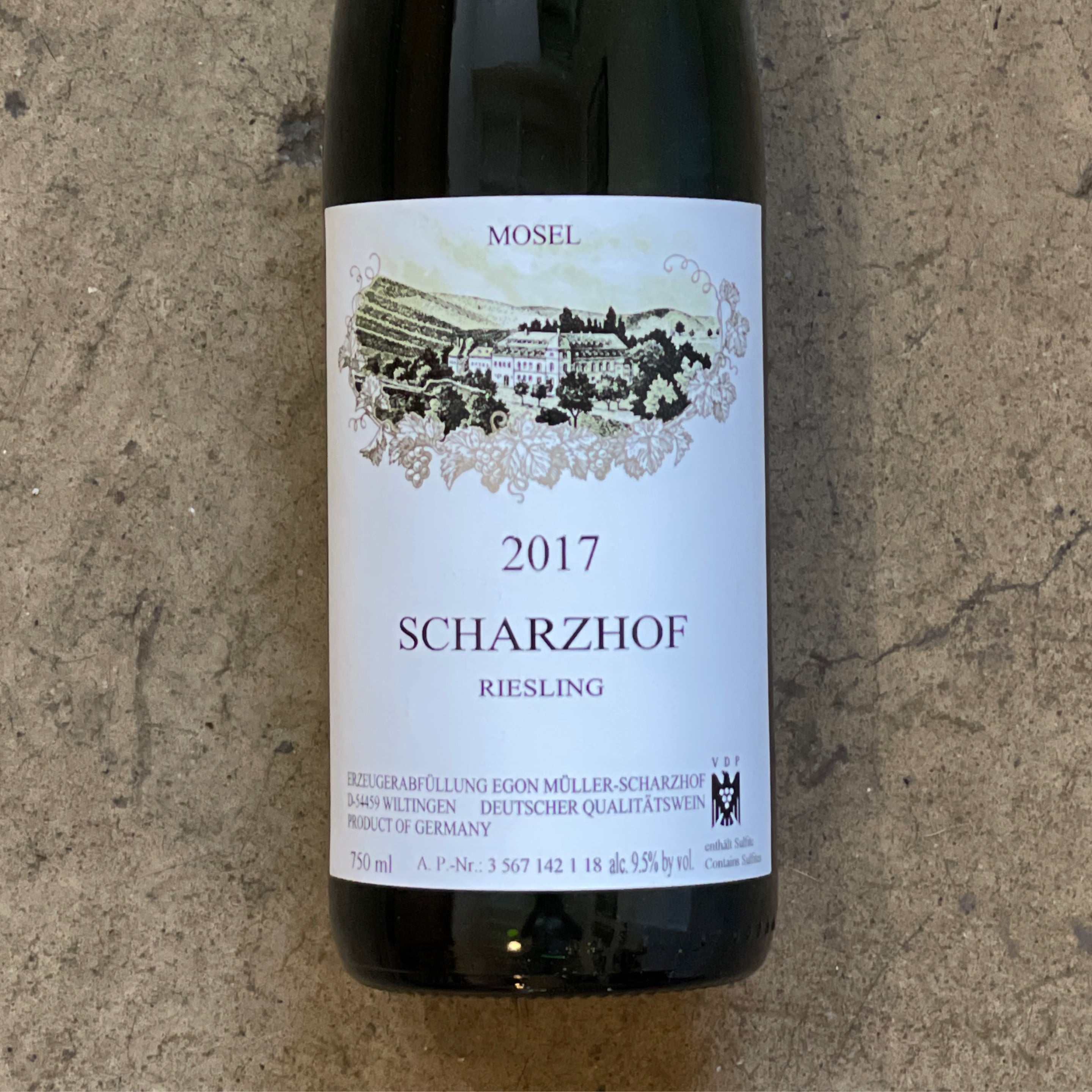 Egon Müller, Riesling Scharzhof 2017, 750mL