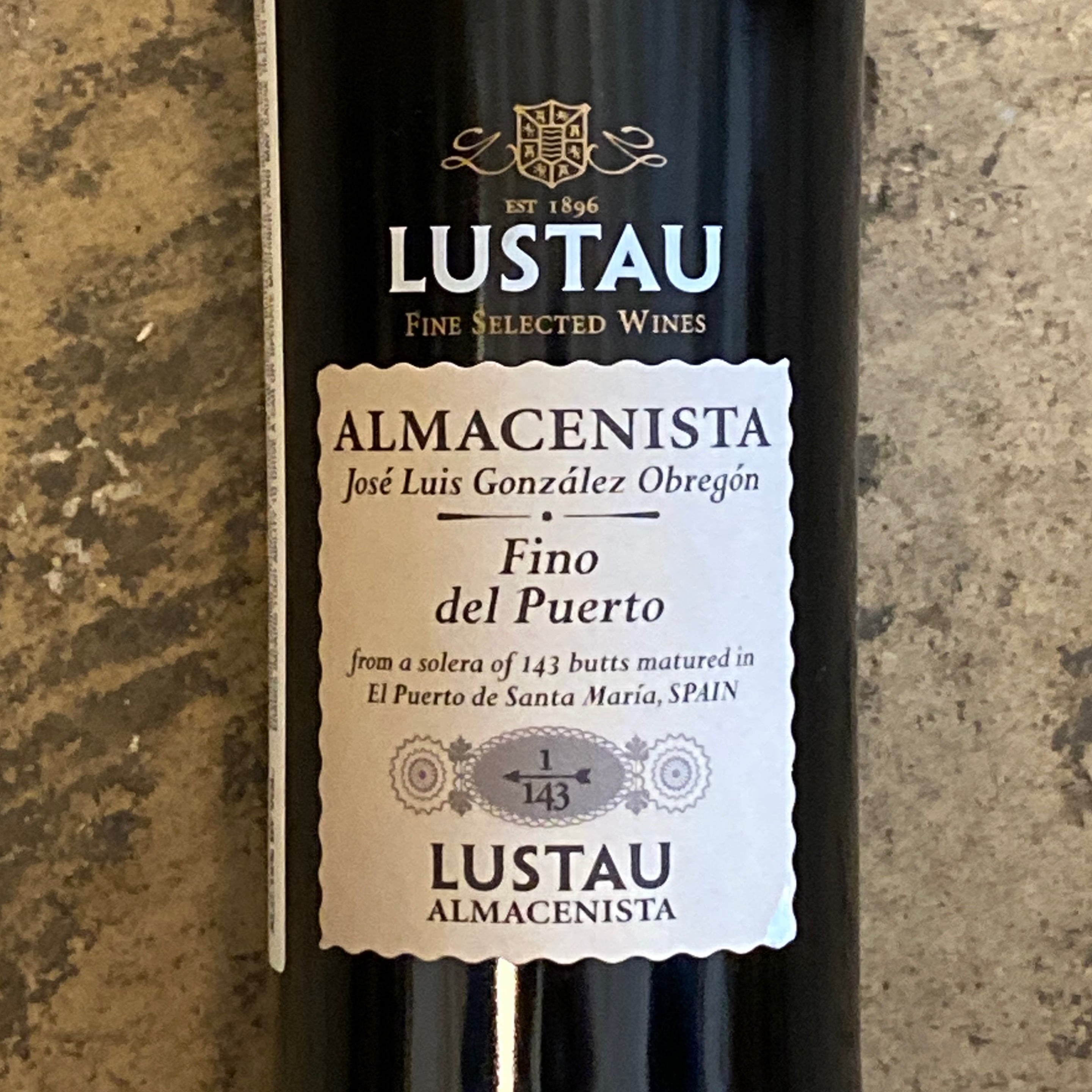 Emilio Lustau, Almacenista Fino del Puerto NV, 500mL
